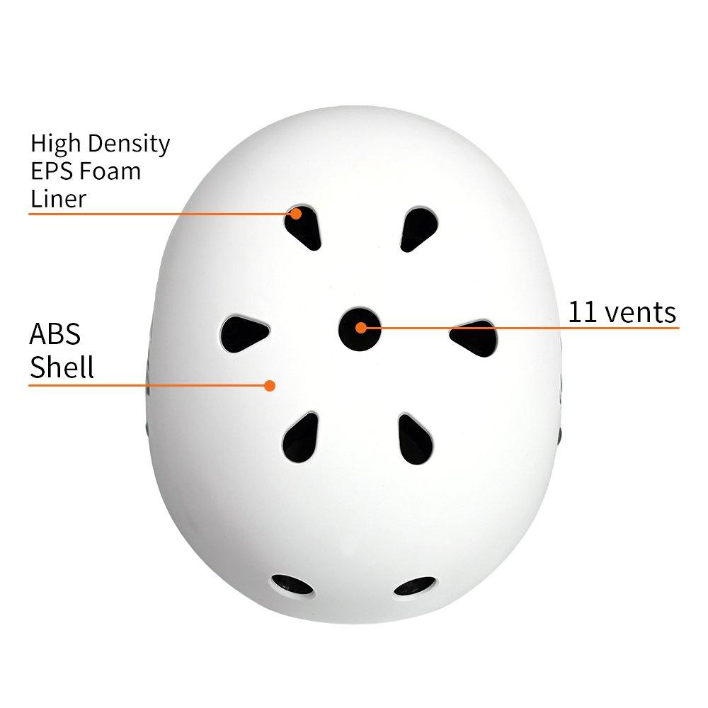 White - Hot Tuna - Hot Tuna BMX Helmet Jr 63 - 6