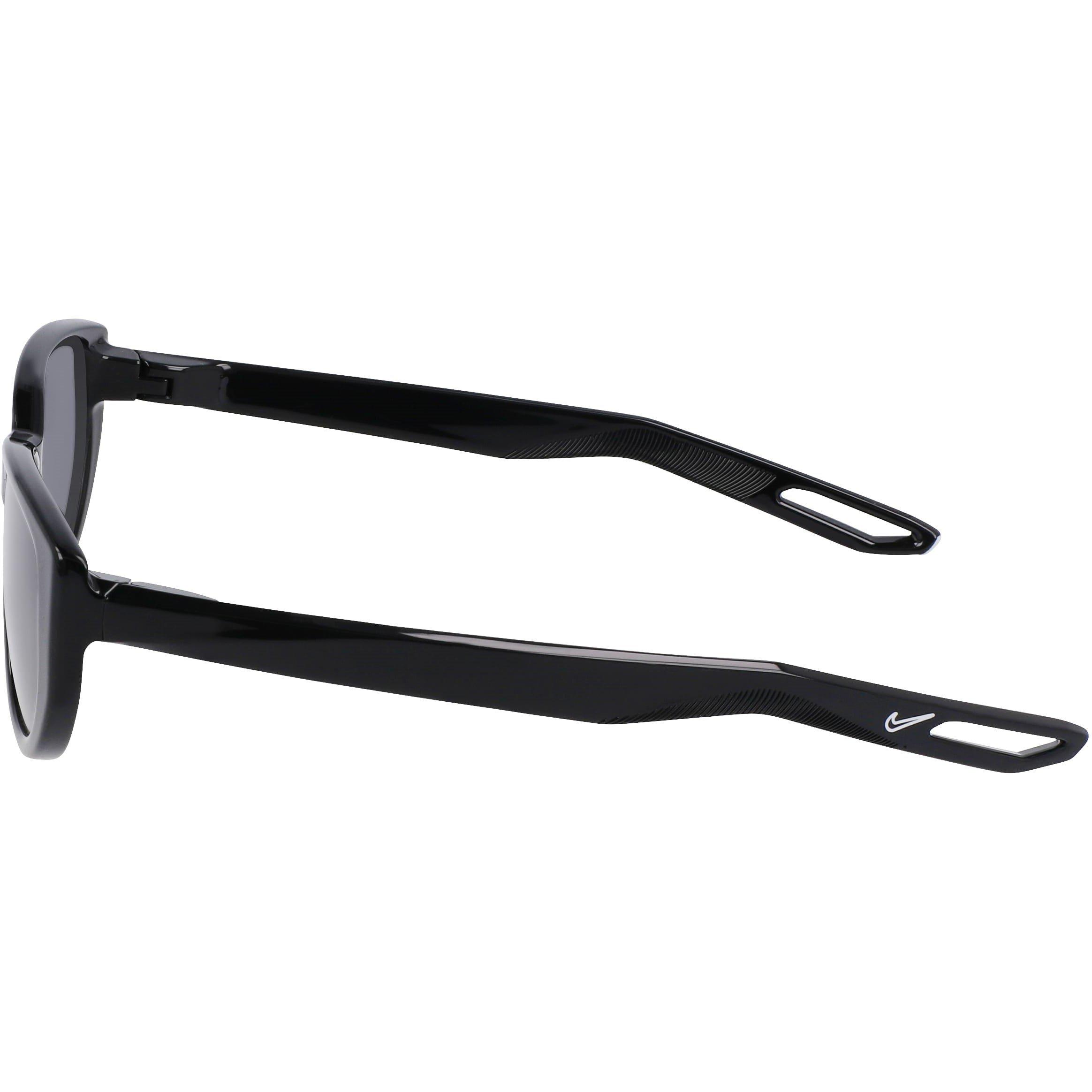 Black/Dark Grey - Nike - Nv07 Oval Sunglasses - 4