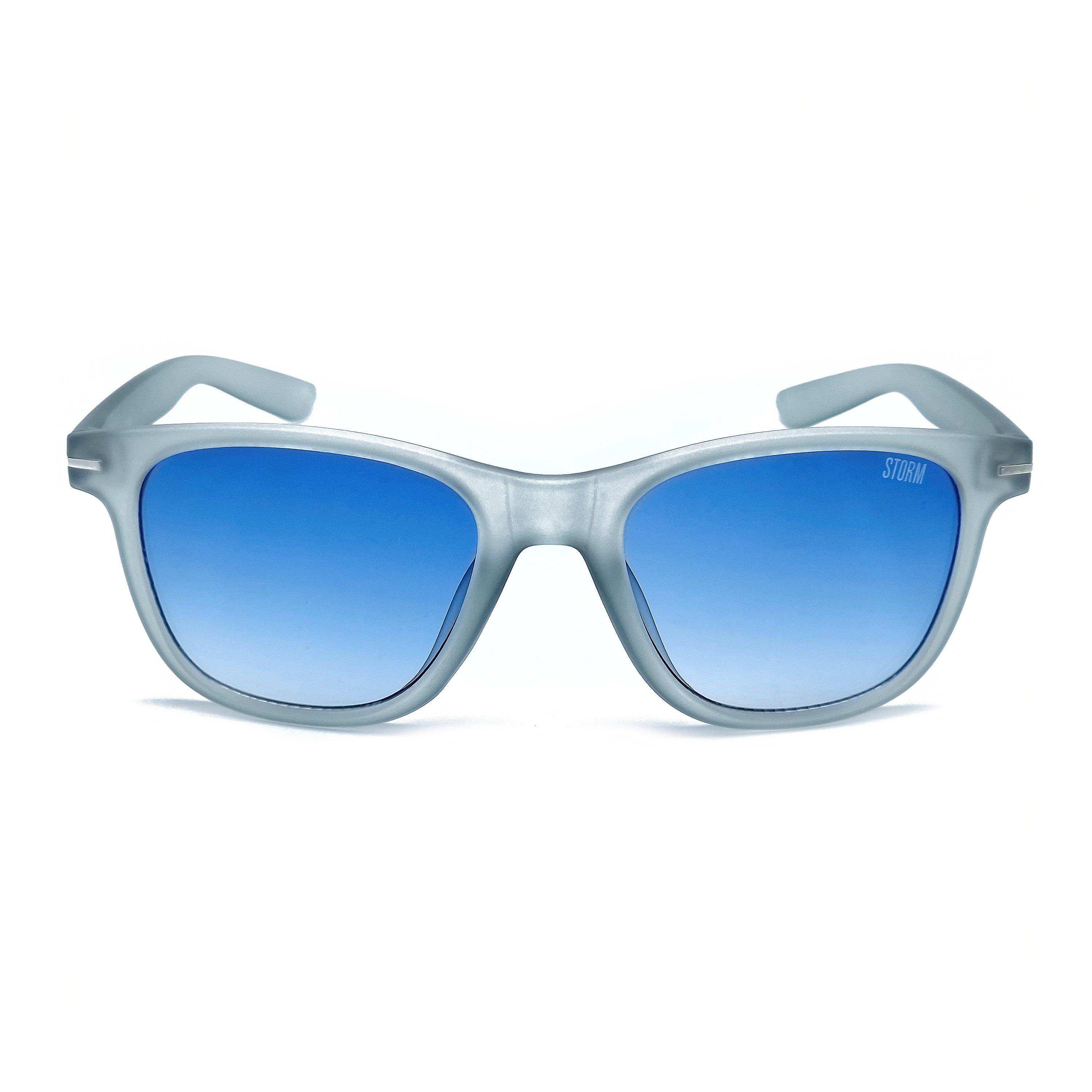 Grey - Storm - Men's Wayfarer Sunglasses - 2