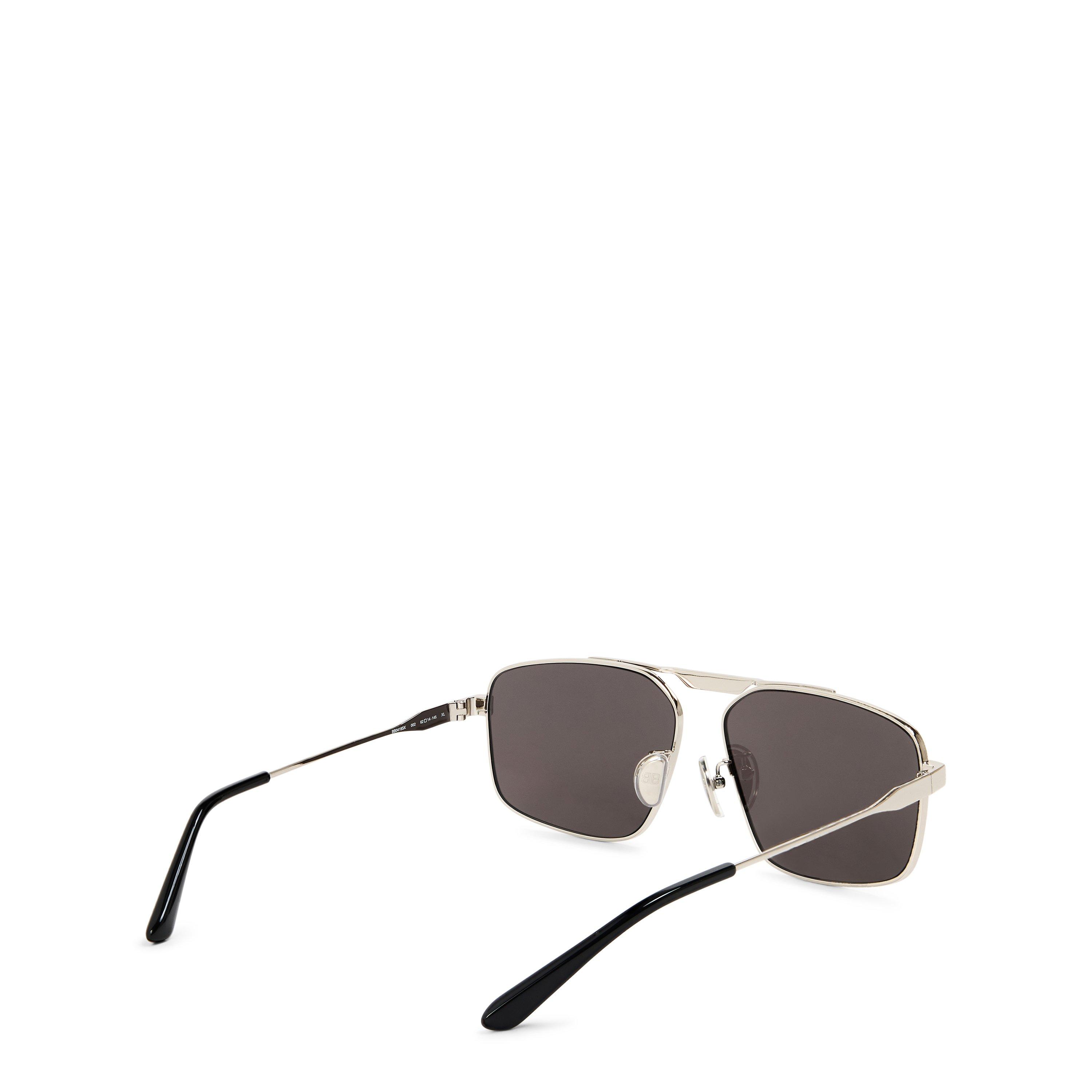 Silver - Balenciaga - Bal S Aviator Sun Sn00 - 2