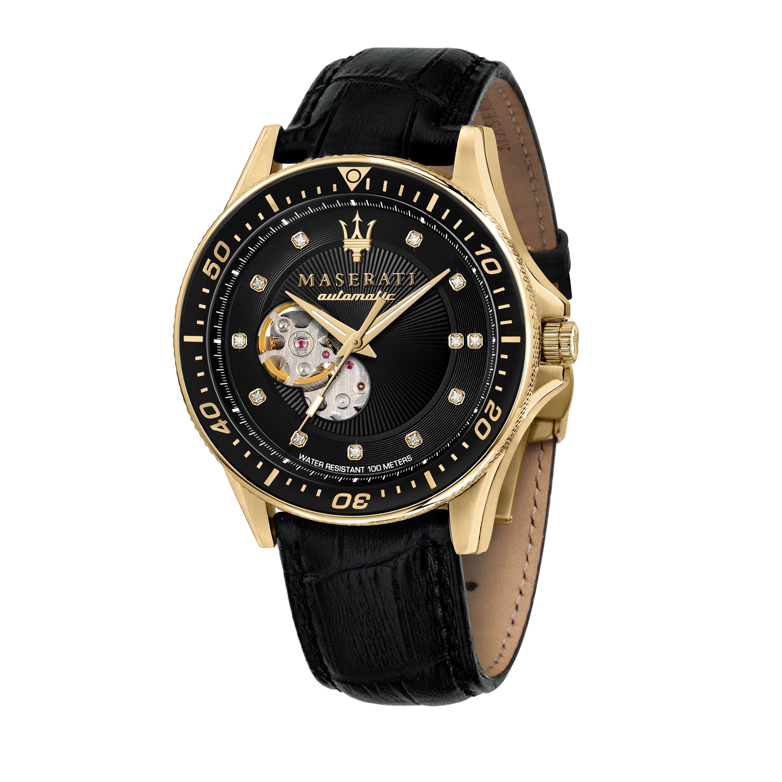 Gold - Maserati - Men's Fida Analogue Quartz Watch - 4