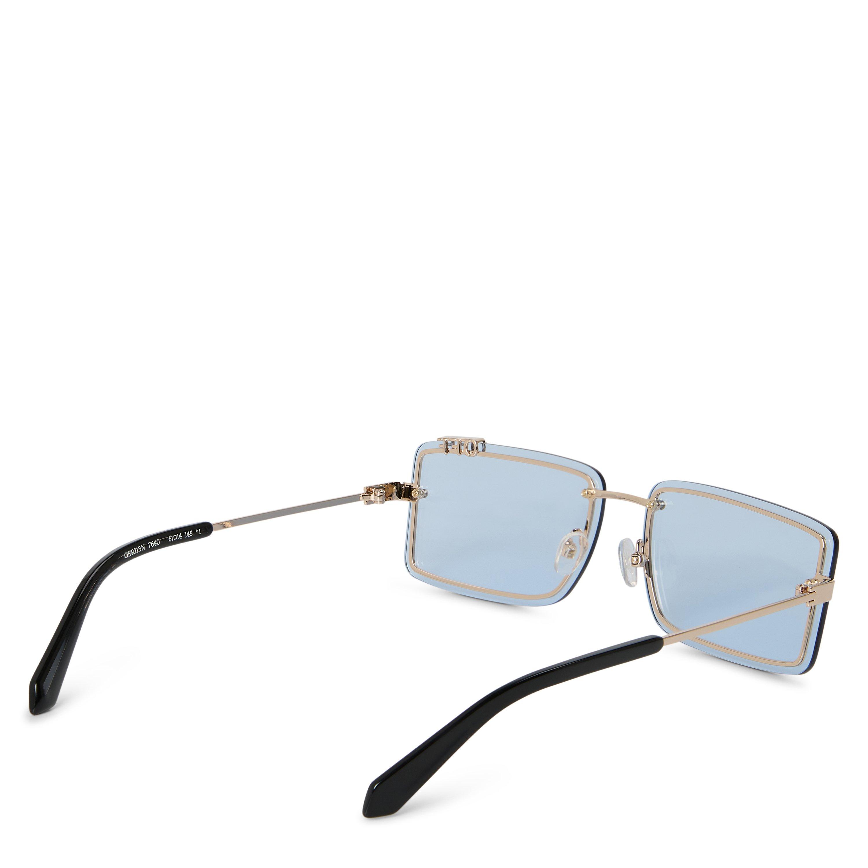 Gold Light Blue - Off White - Off Tampa Sunglasses 99 - 2