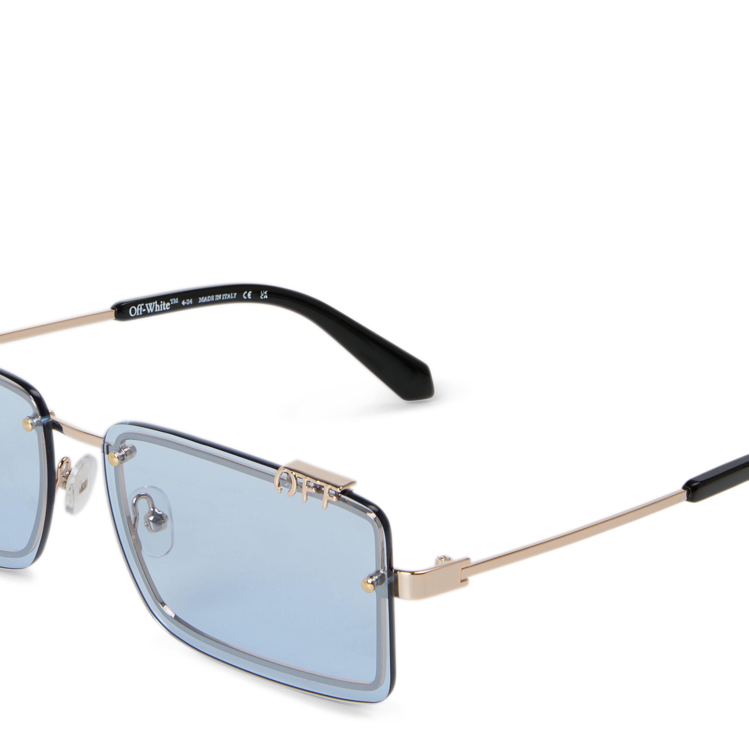 Gold Light Blue - Off White - Off Tampa Sunglasses 99 - 3