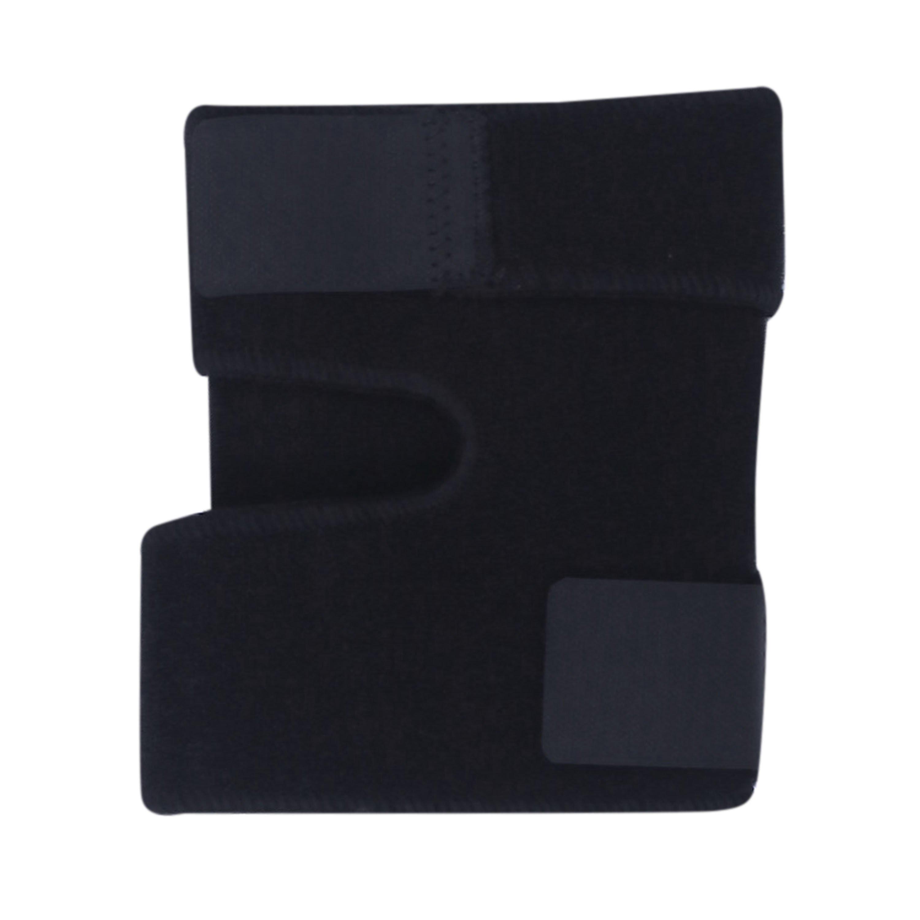 Black - LP Support - Open Patella Knee Support - 2