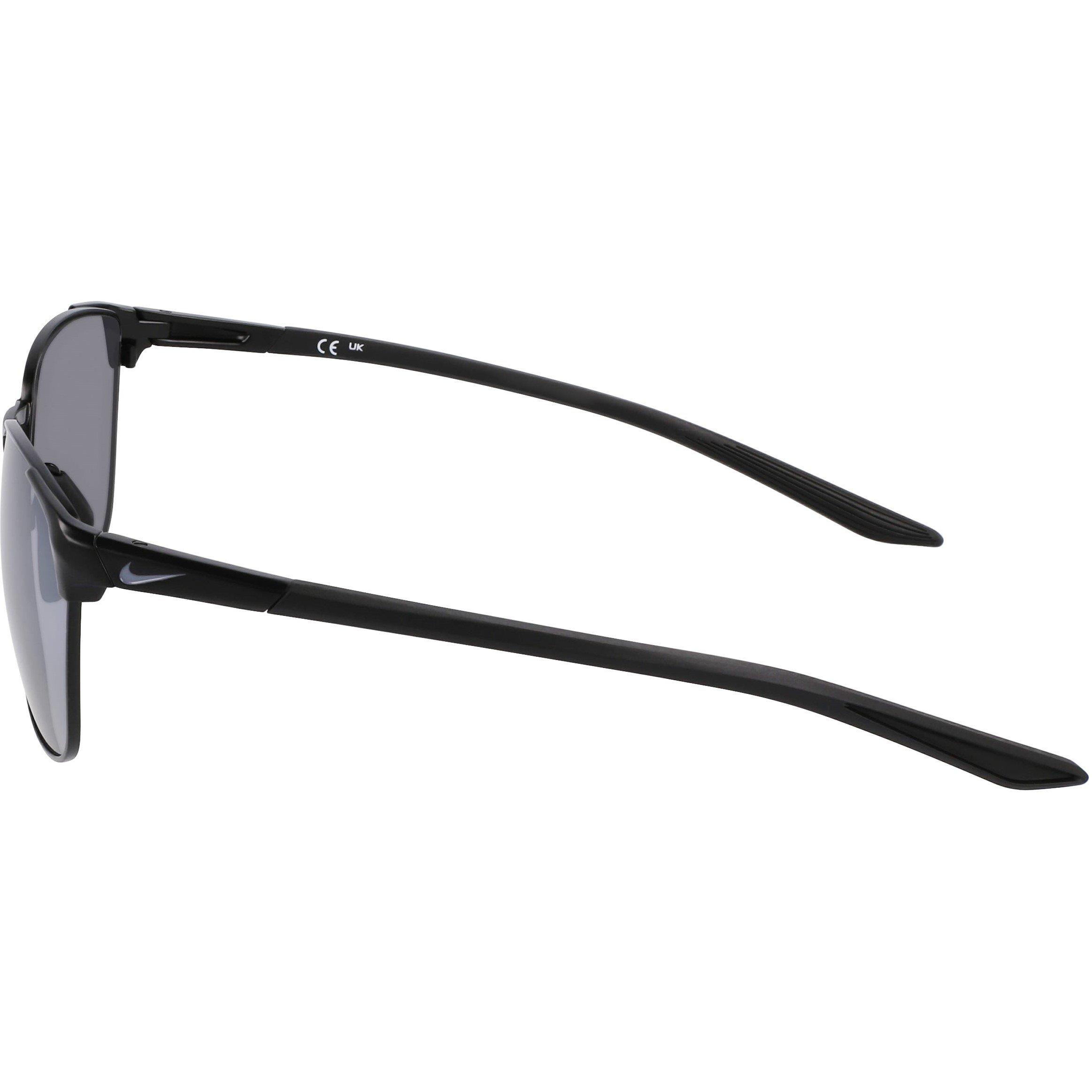 Satin Blk/Slvr - Nike - Metal Fusion Square Sunglasses - 4