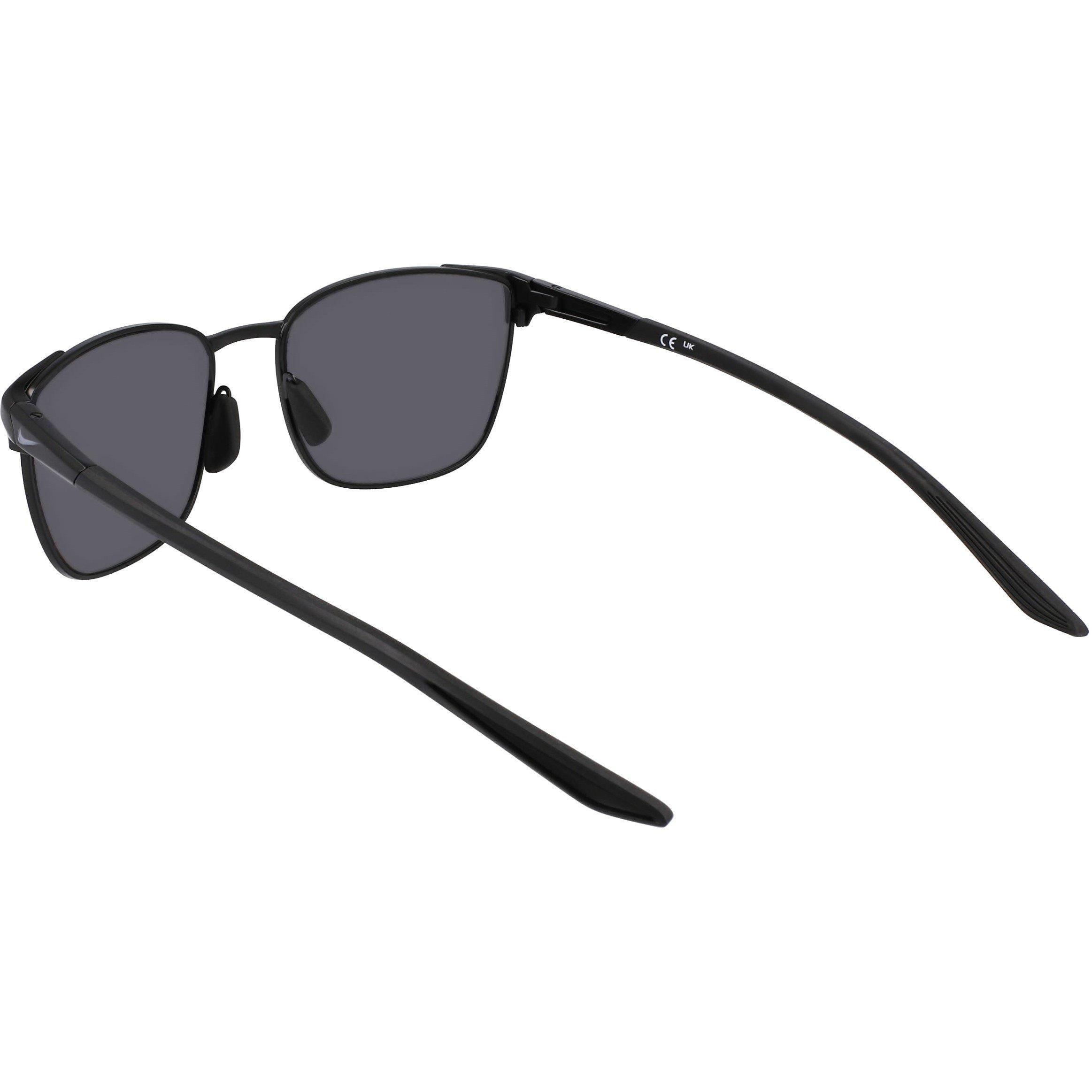 Satin Blk/Slvr - Nike - Metal Fusion Square Sunglasses - 5