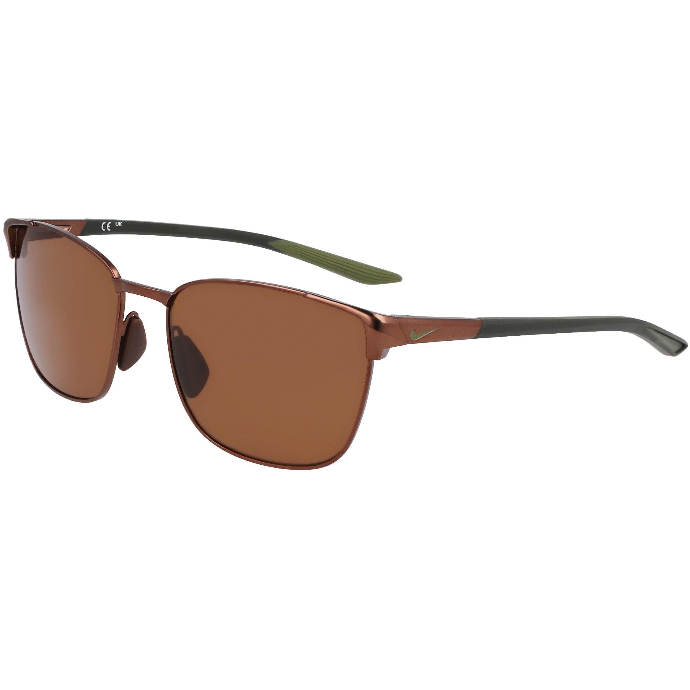 Stn Walnut/Brwn - Nike - Metal Fusion Square Sunglasses - 3