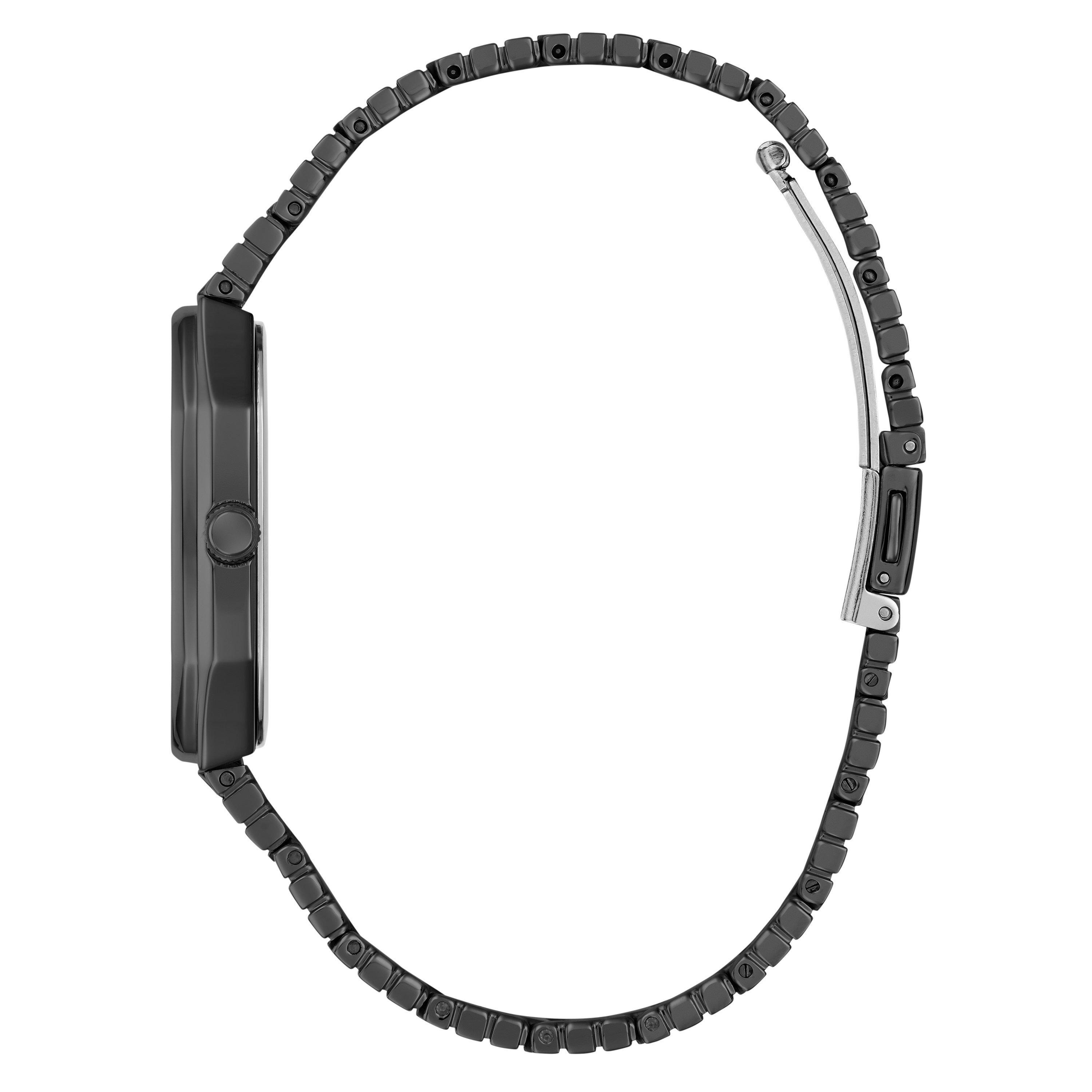 Black/Black - Guess - Men's Oliver Analogue Quartz Watch - 4