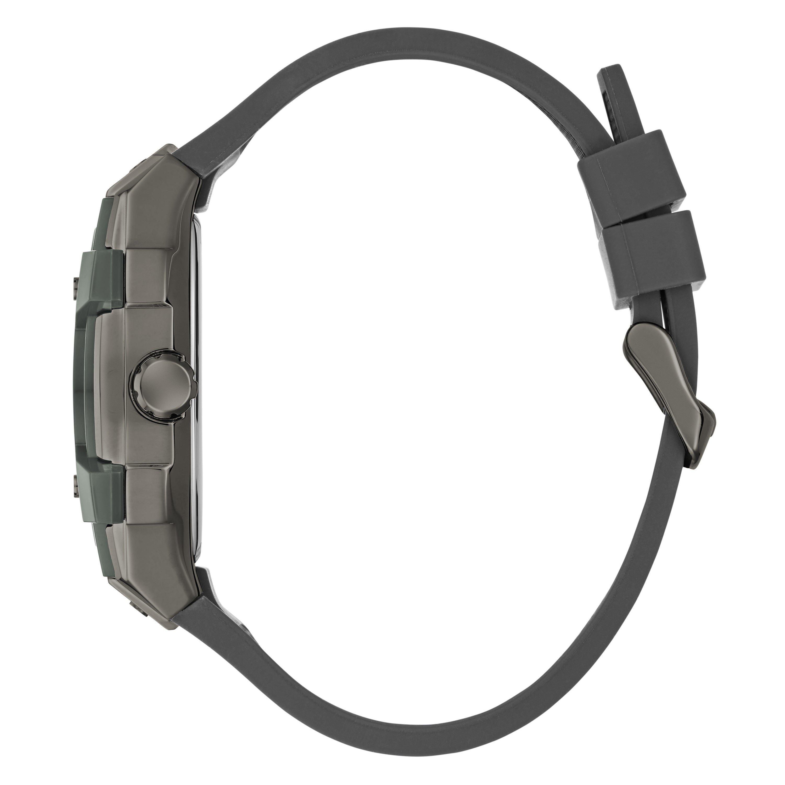 Grey/Grey - Guess - Men's Phoenix Analogue Quartz Watch - 4