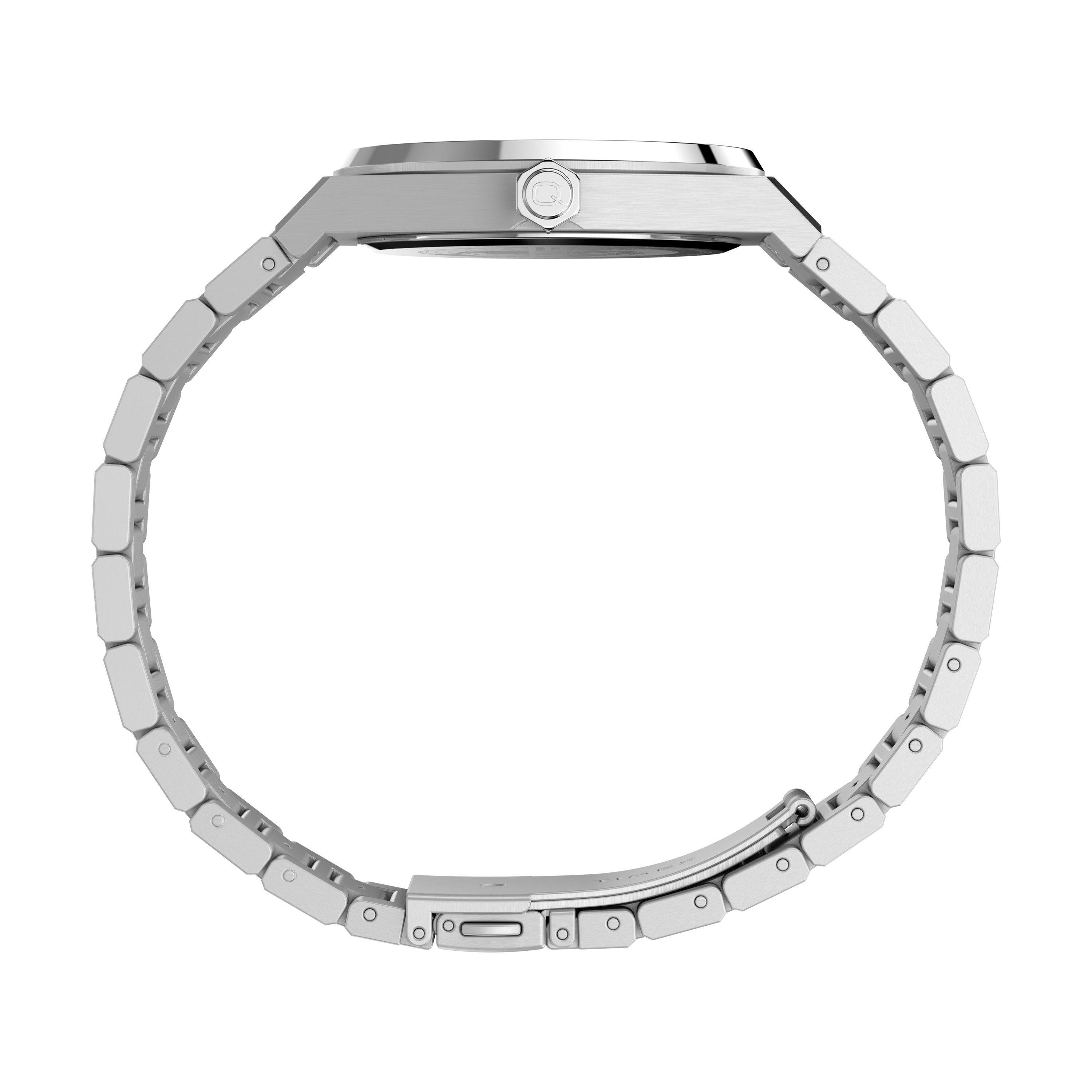 Blue/Silver - Timex - Men's Marbella Stainless Steel Analogue Quartz Watch - 2