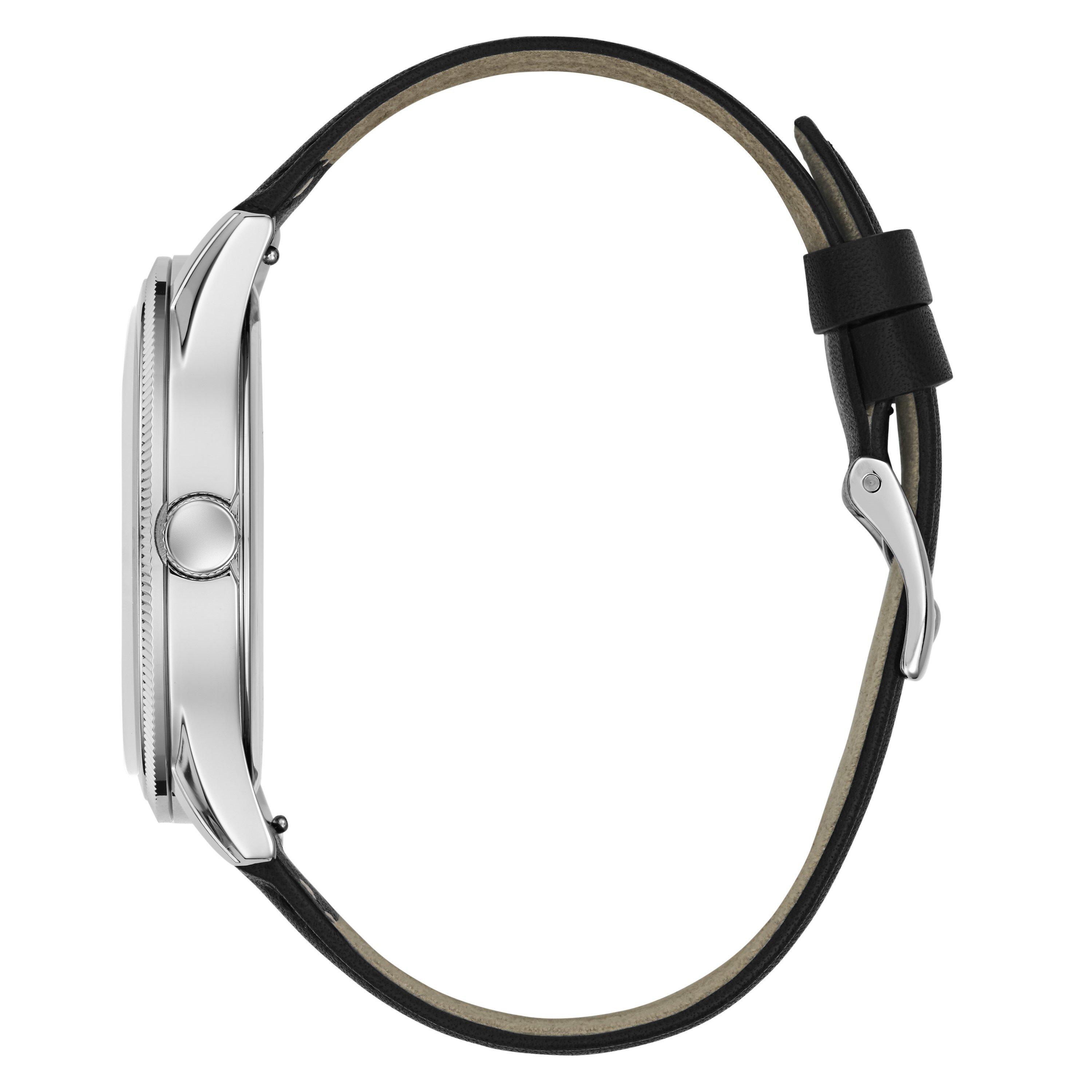 Black/Silver - Guess - Men's Analogue Quartz Watch - 5