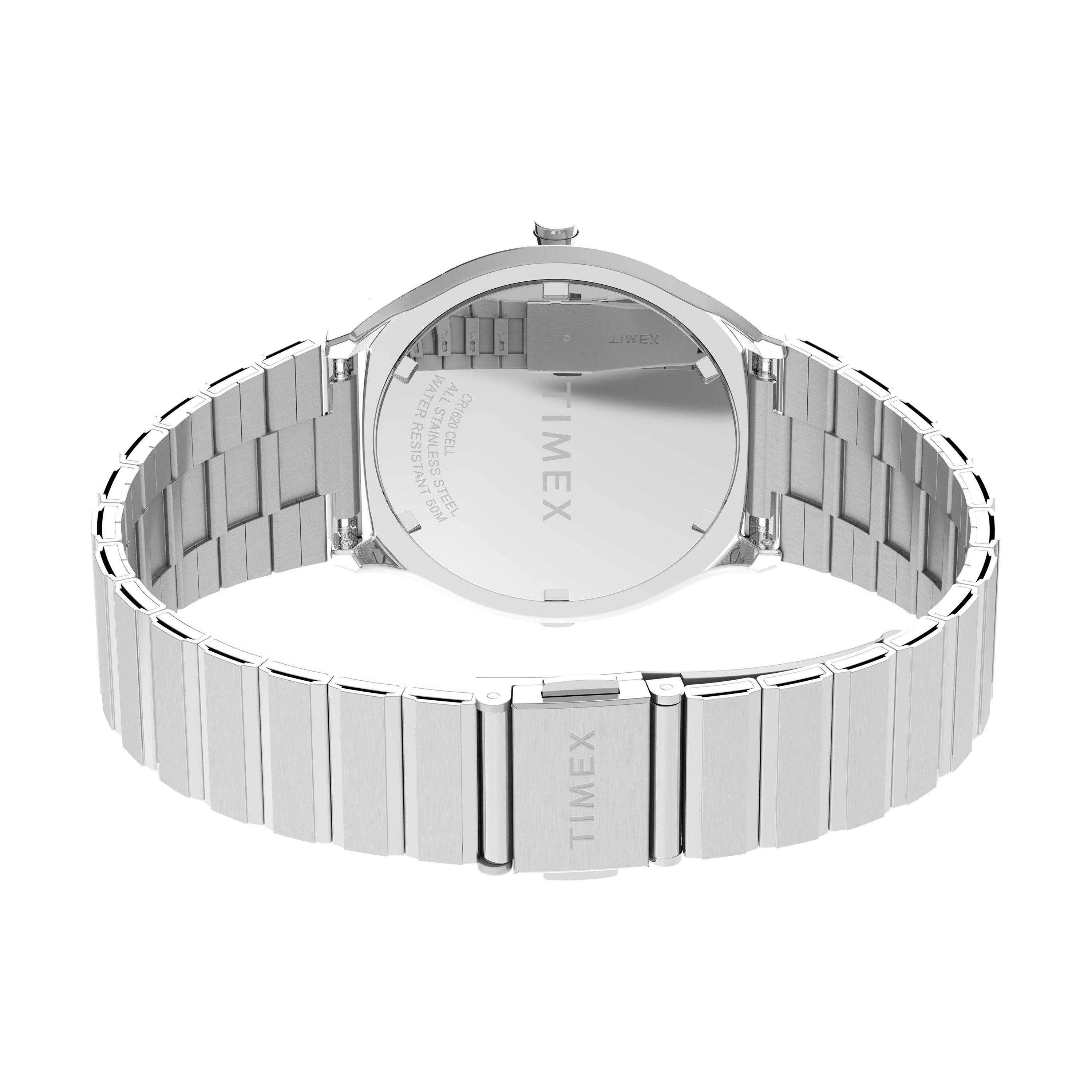 Digital/Silver - Timex - Men's Quartz Analogue Watch - 4