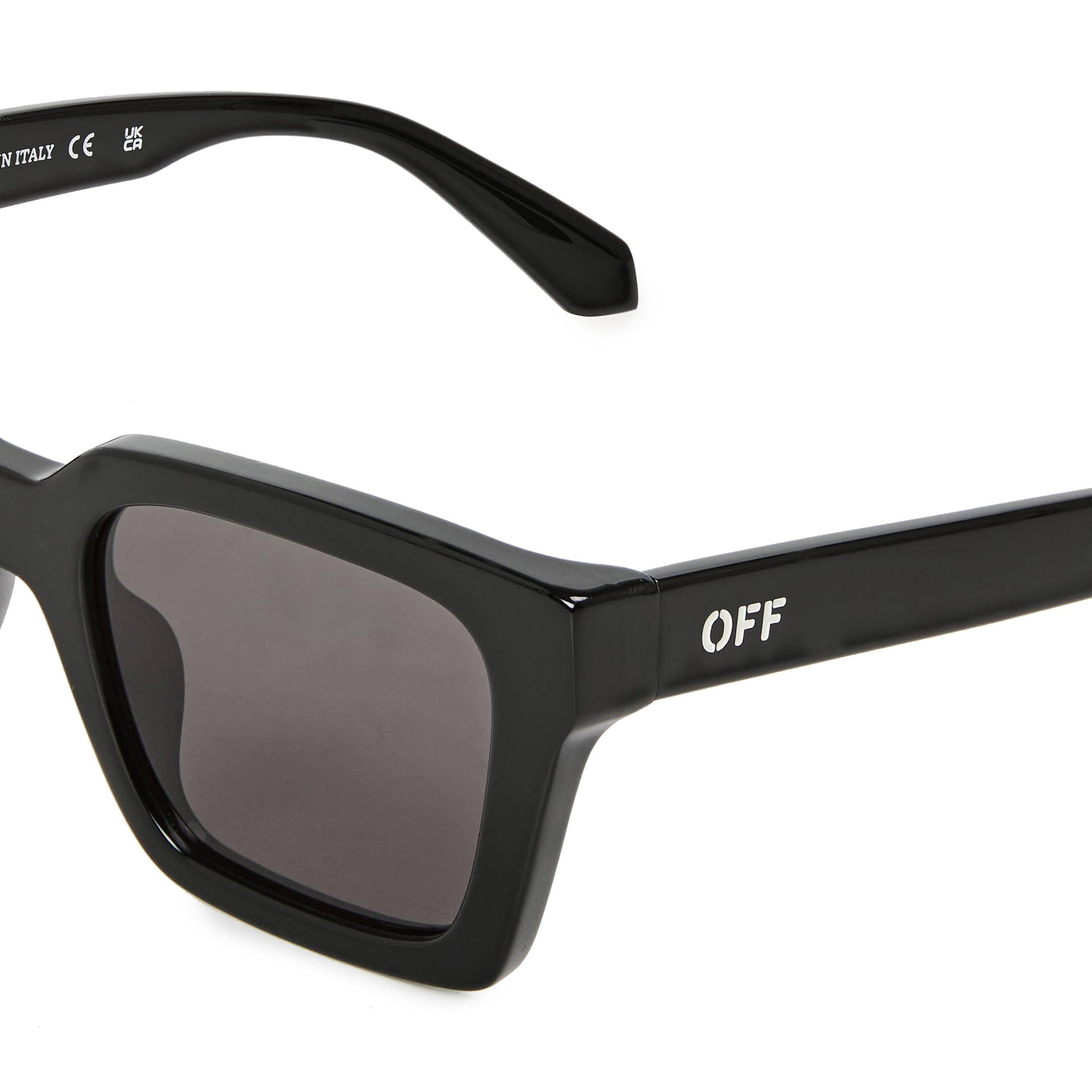 Black Dark Grey - Off White - Women's Square Sunglasses - 3