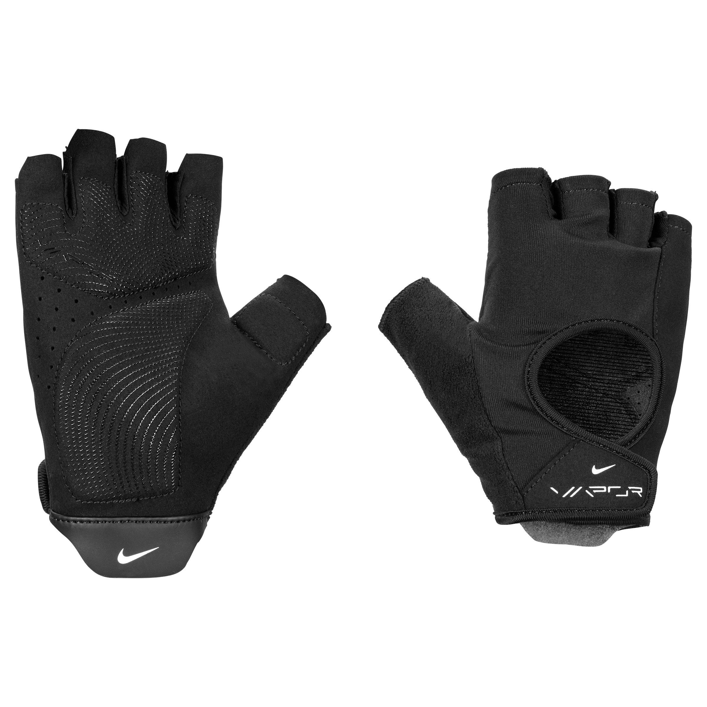 Blk/Blk/White - Nike - Vapor Elite Fitness Gloves Womens - 3