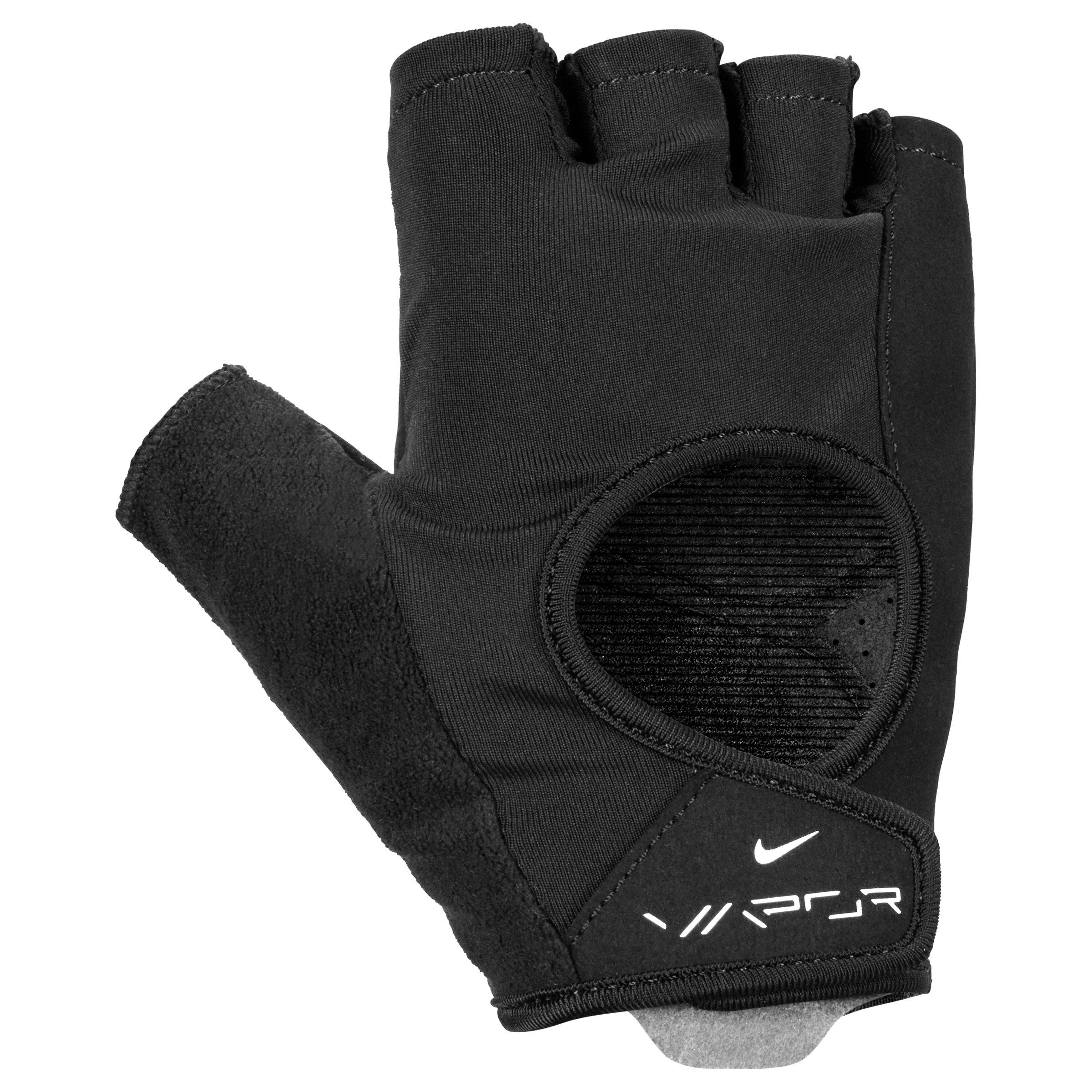 Blk/Blk/White - Nike - Vapor Elite Fitness Gloves Womens - 4