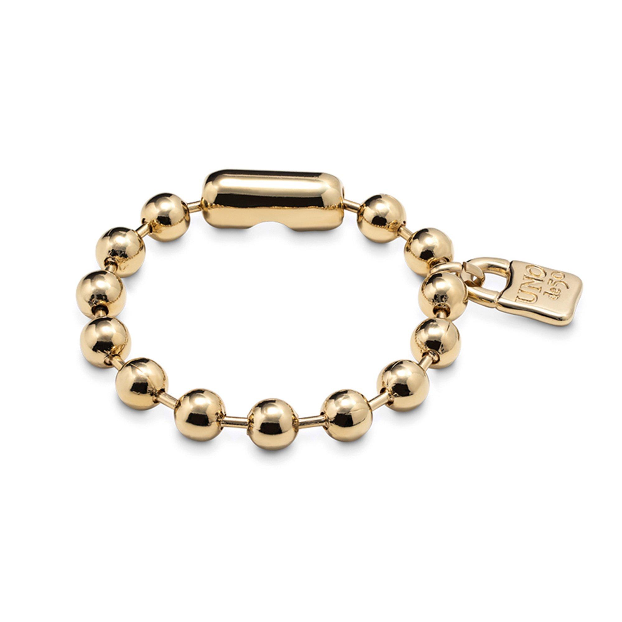 Goud - UNOde50 - UNOde50 18k Gold-Plated Bracelet - 1