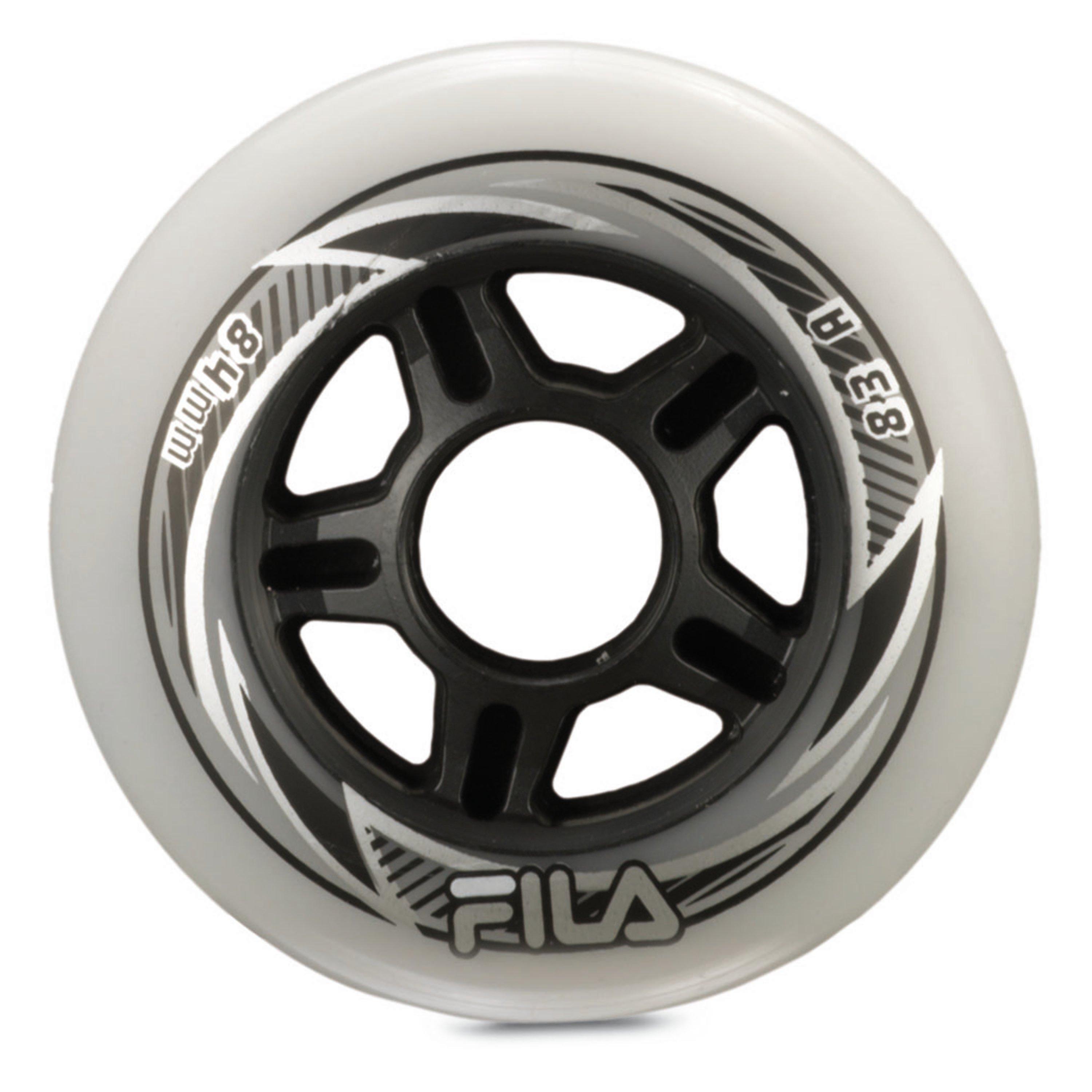 White - Fila - Skate 84 Wheels 8 Pack - 2