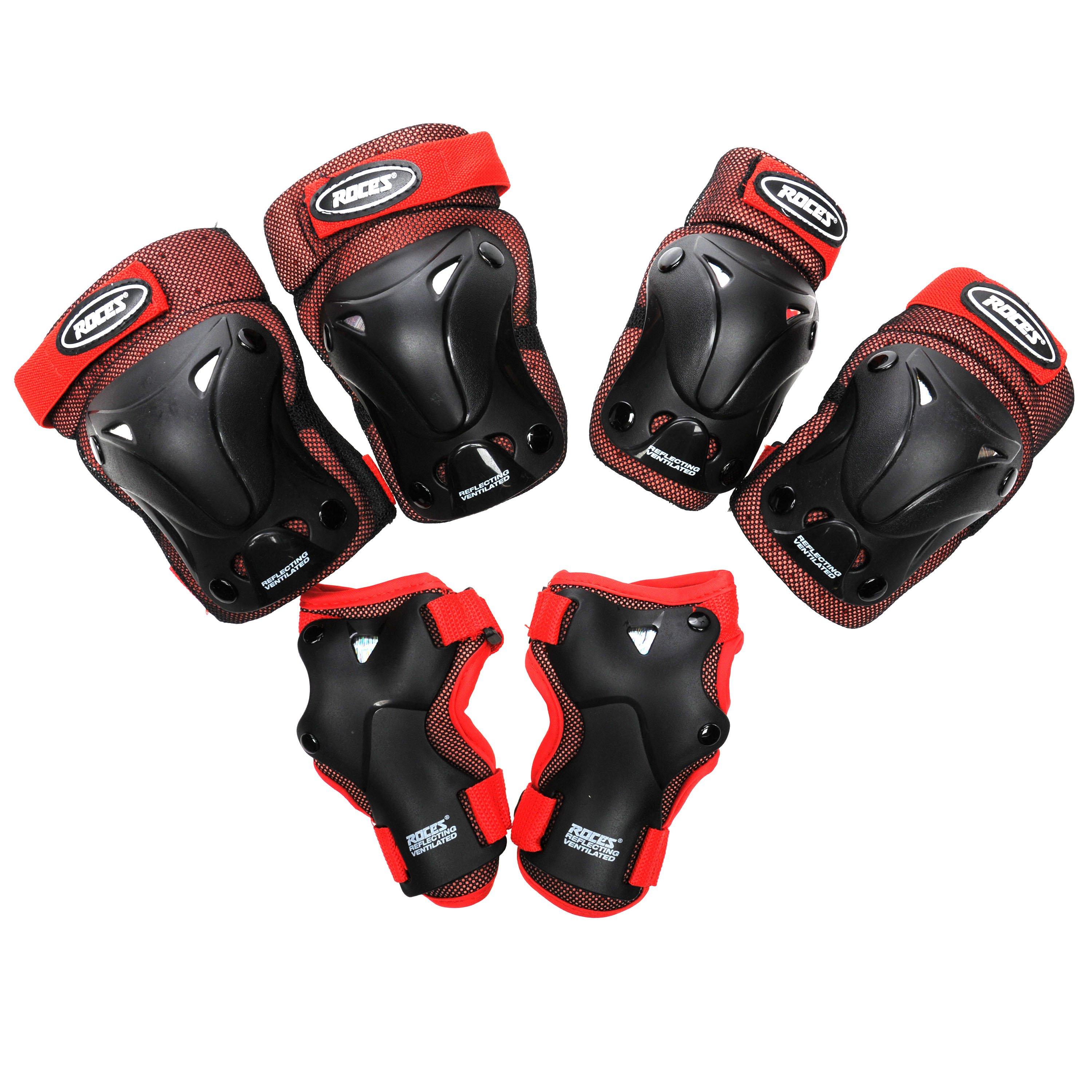 Black - Roces - Vent Pro Pads Junior - 1