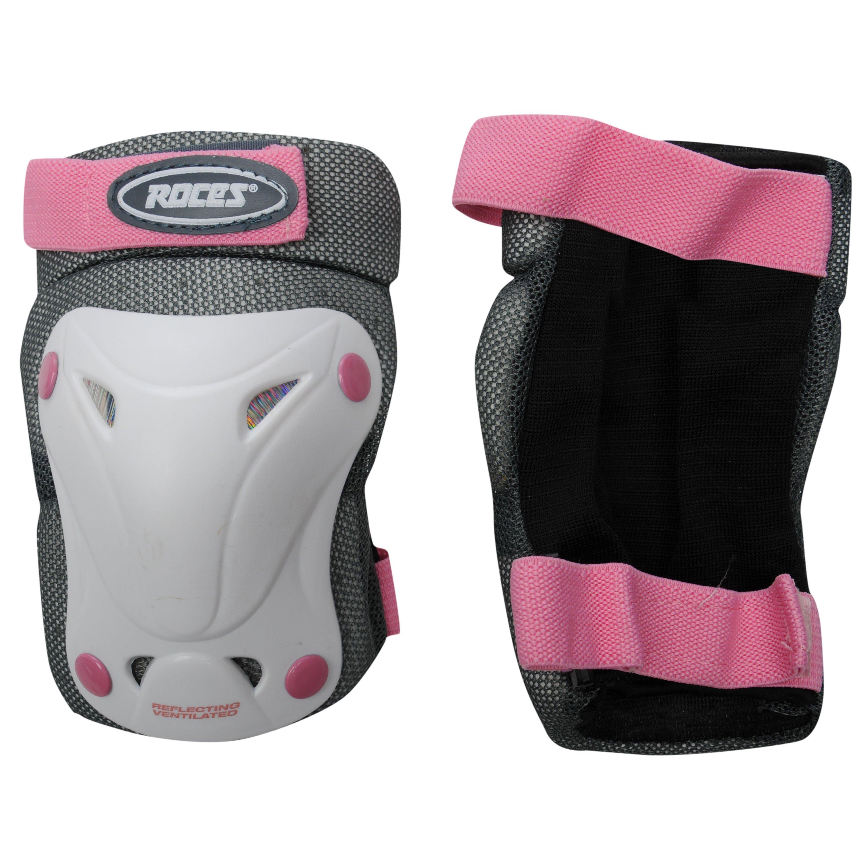White/Pink - Roces - Protective Skating Pads Junior - 2