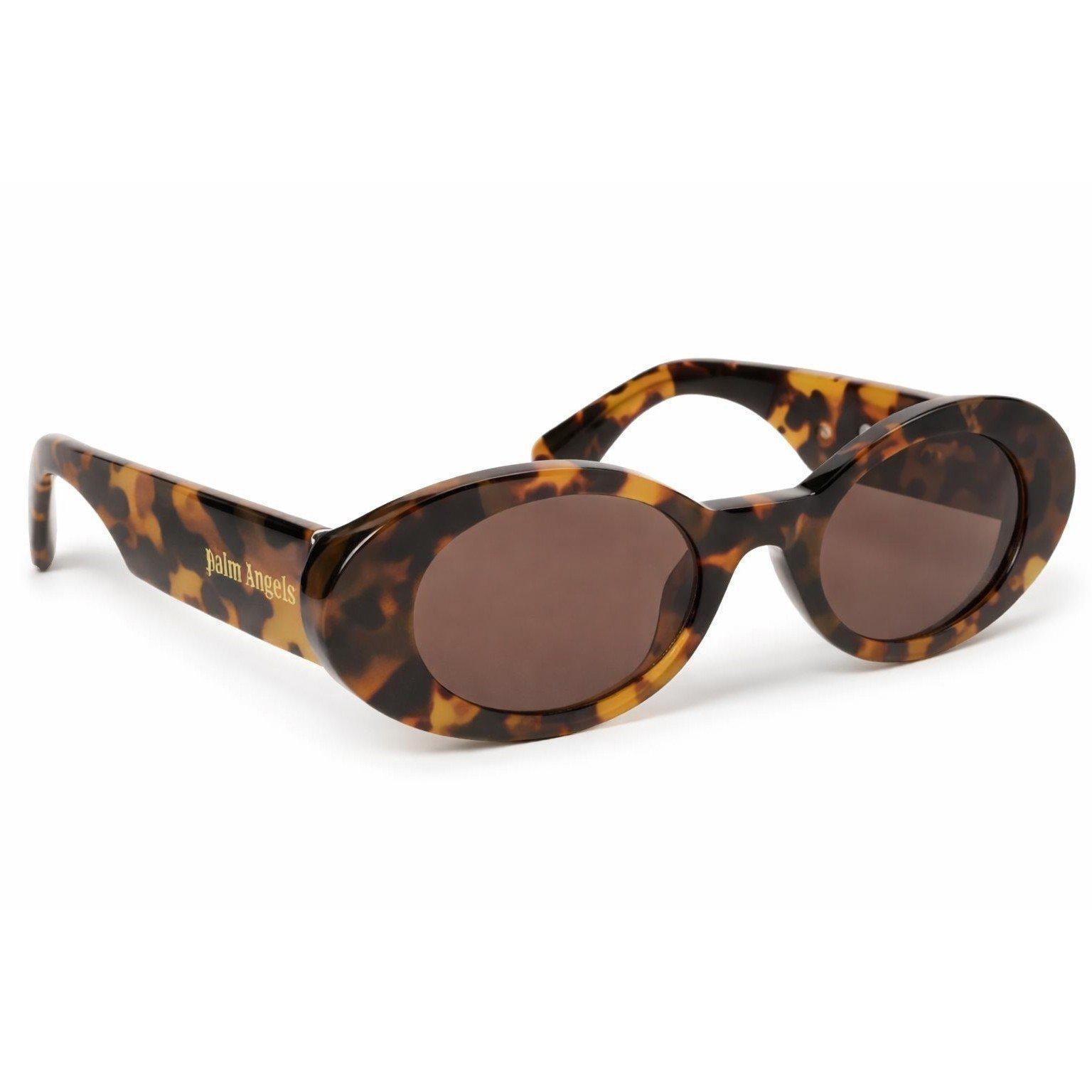 Palm Angels Men's Gilroy Rectangle Sunglasses - Havana Brown