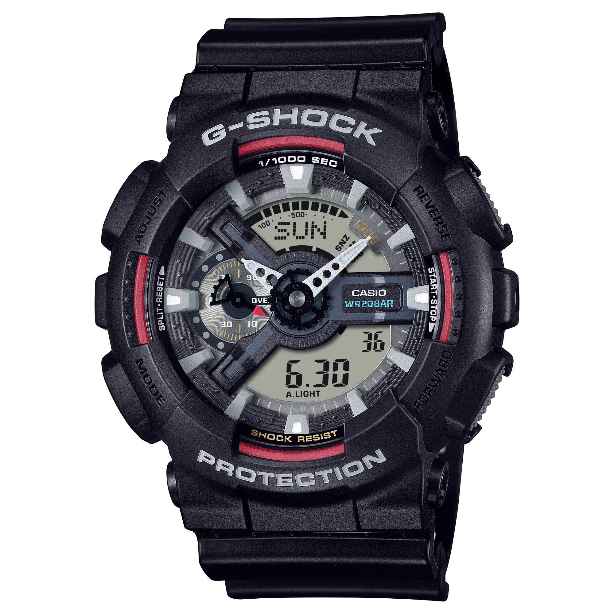 Black - G Shock - Men's Casio Revival Analogue Quartz Watch - 1