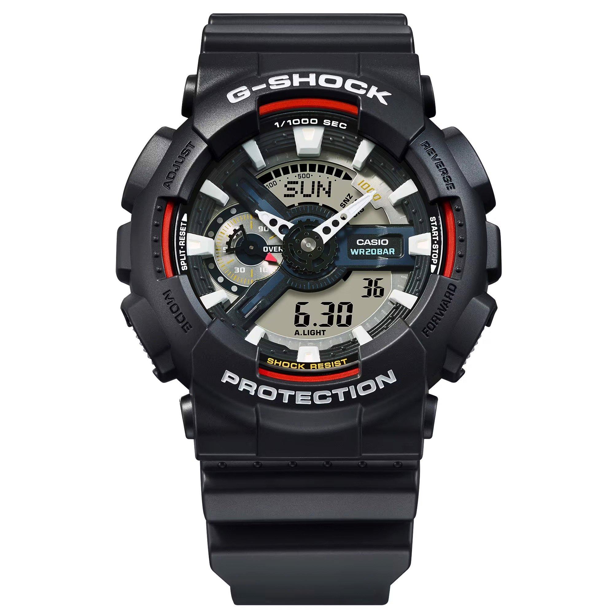 Black - G Shock - Men's Casio Revival Analogue Quartz Watch - 2