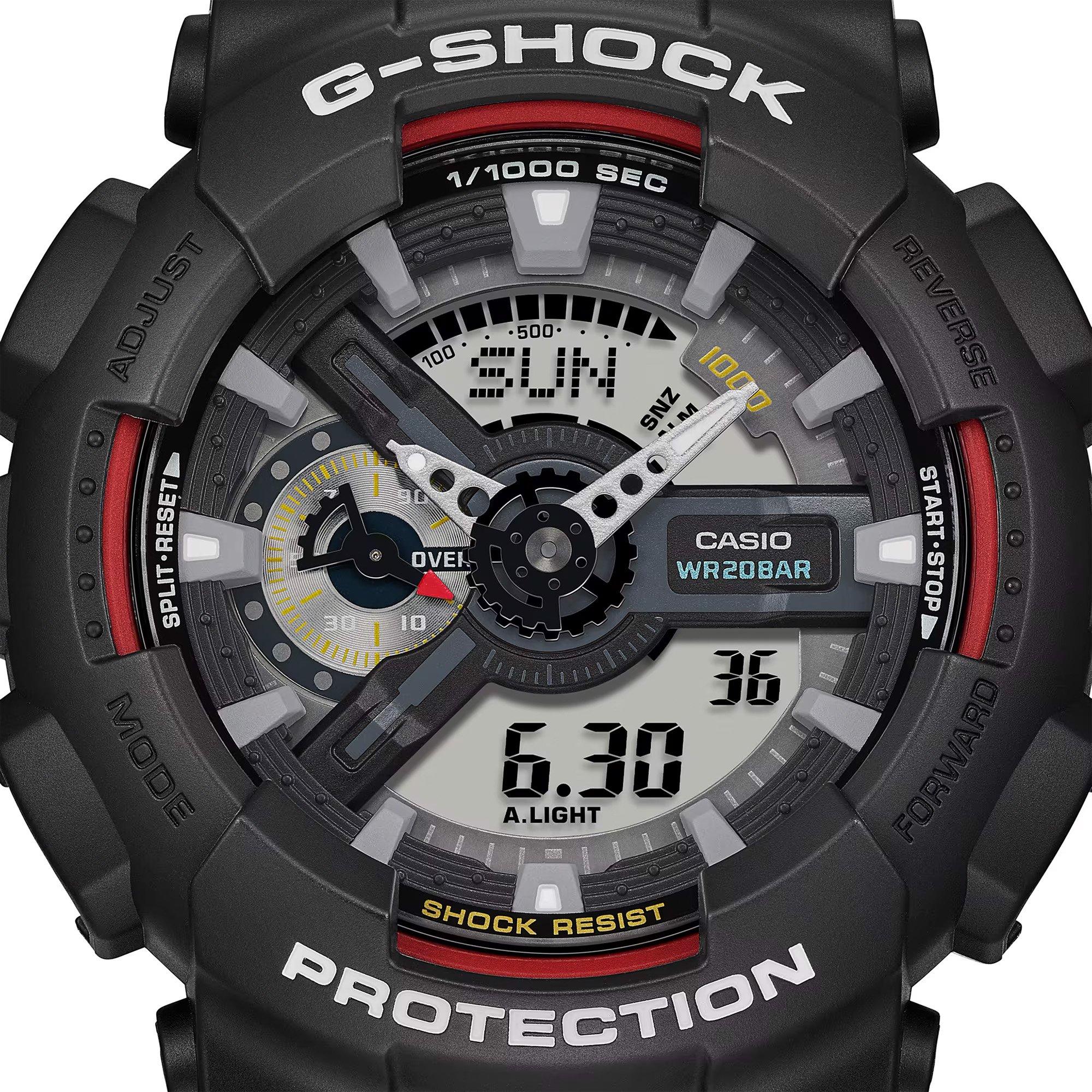 Black - G Shock - Men's Casio Revival Analogue Quartz Watch - 3