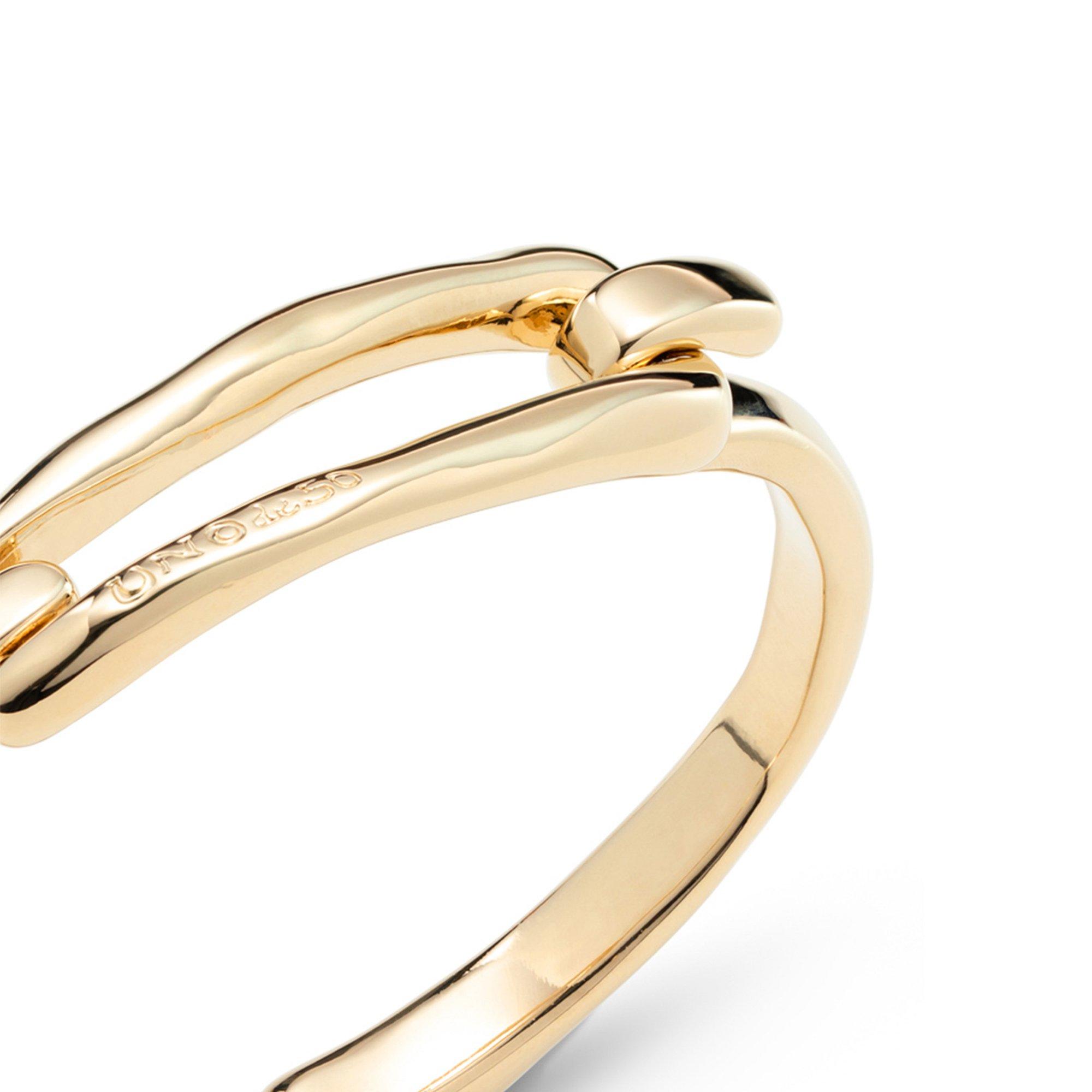 Goud - UNOde50 - UNOde50 18k Gold-Plated Rigid Bracelet - 2