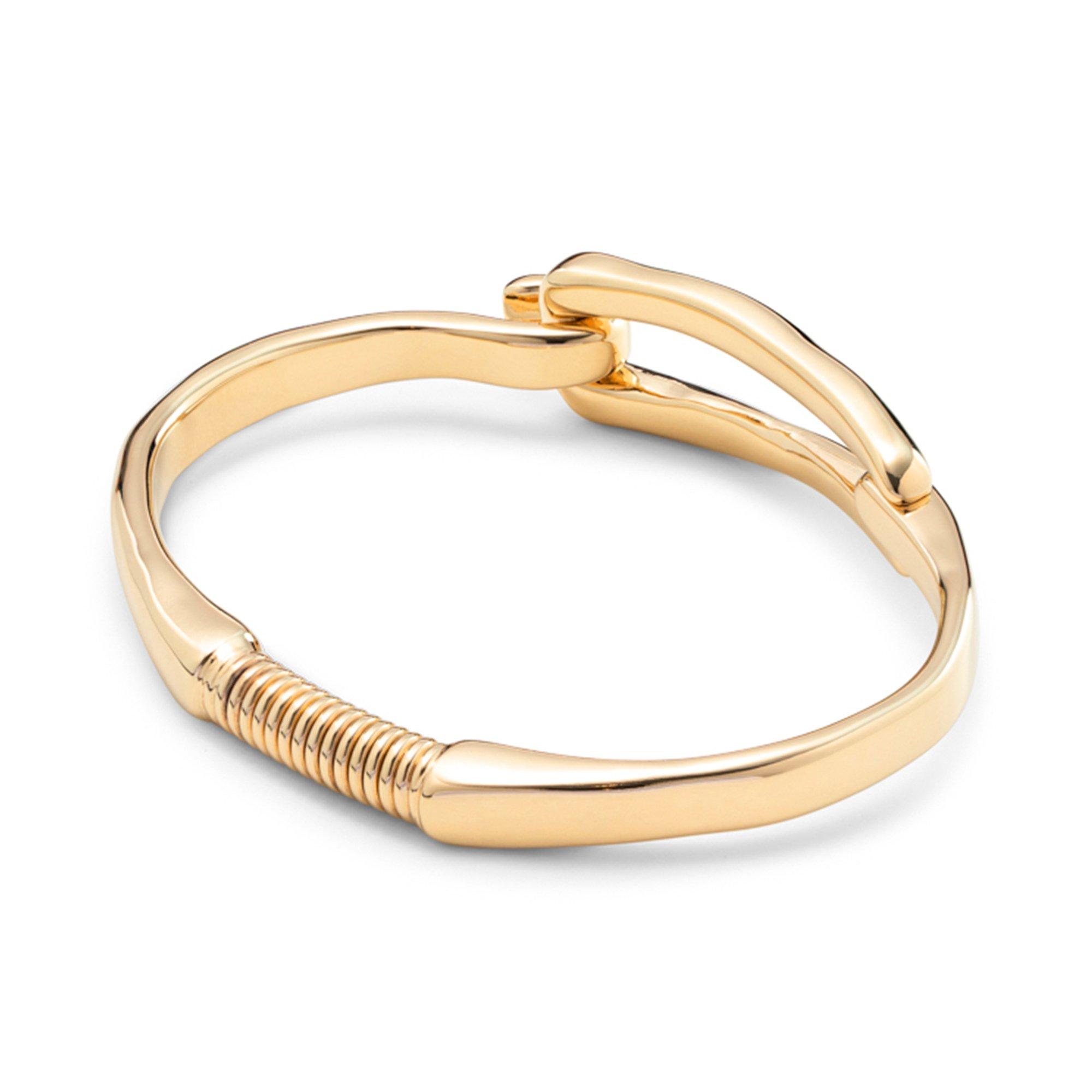 Goud - UNOde50 - UNOde50 18k Gold-Plated Rigid Bracelet - 4