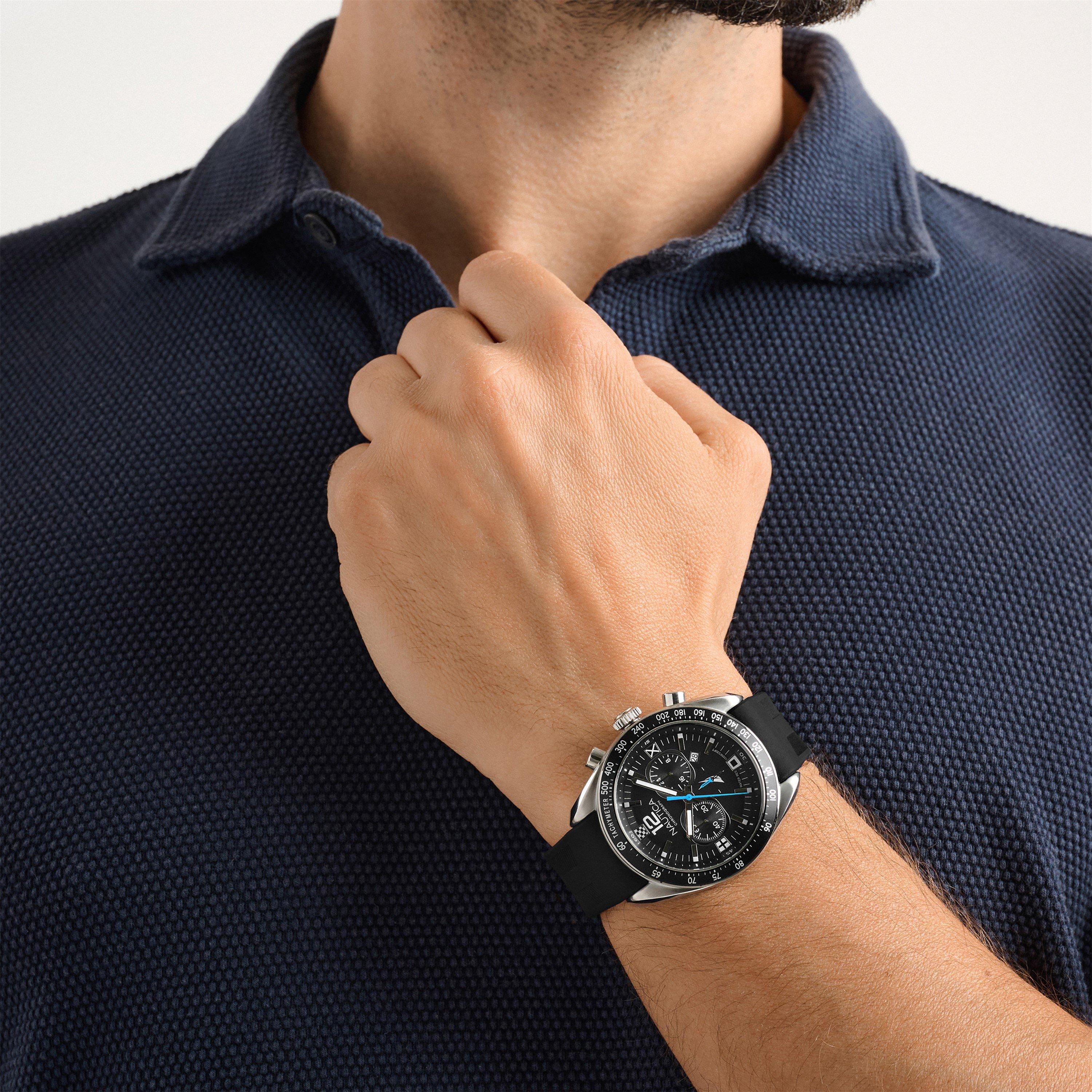 Preto/Prata - Nautica - Nautica Kedge Watch Sn72 - 2