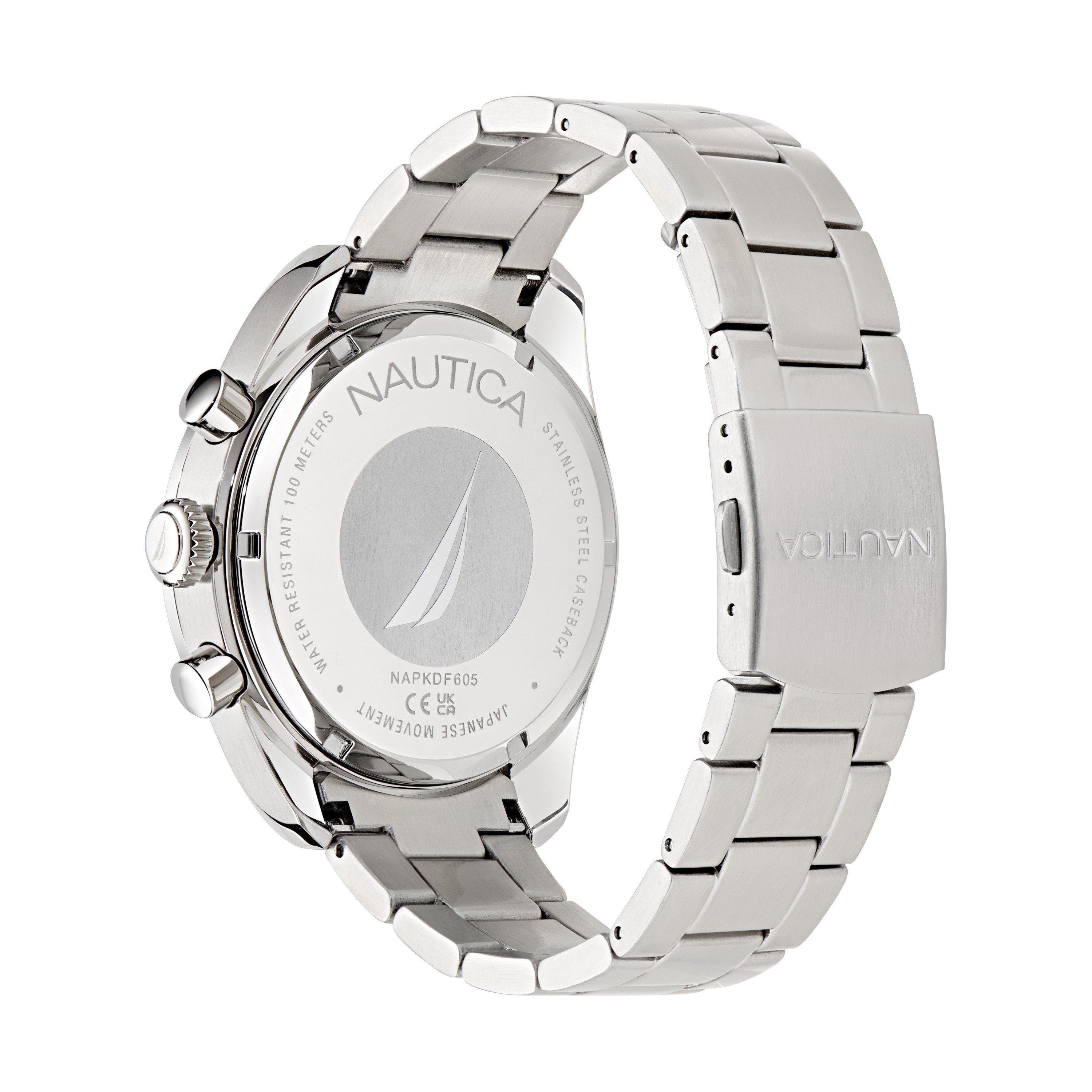 Preto/Prata - Nautica - Nautica Kedge Watch Sn72 - 4