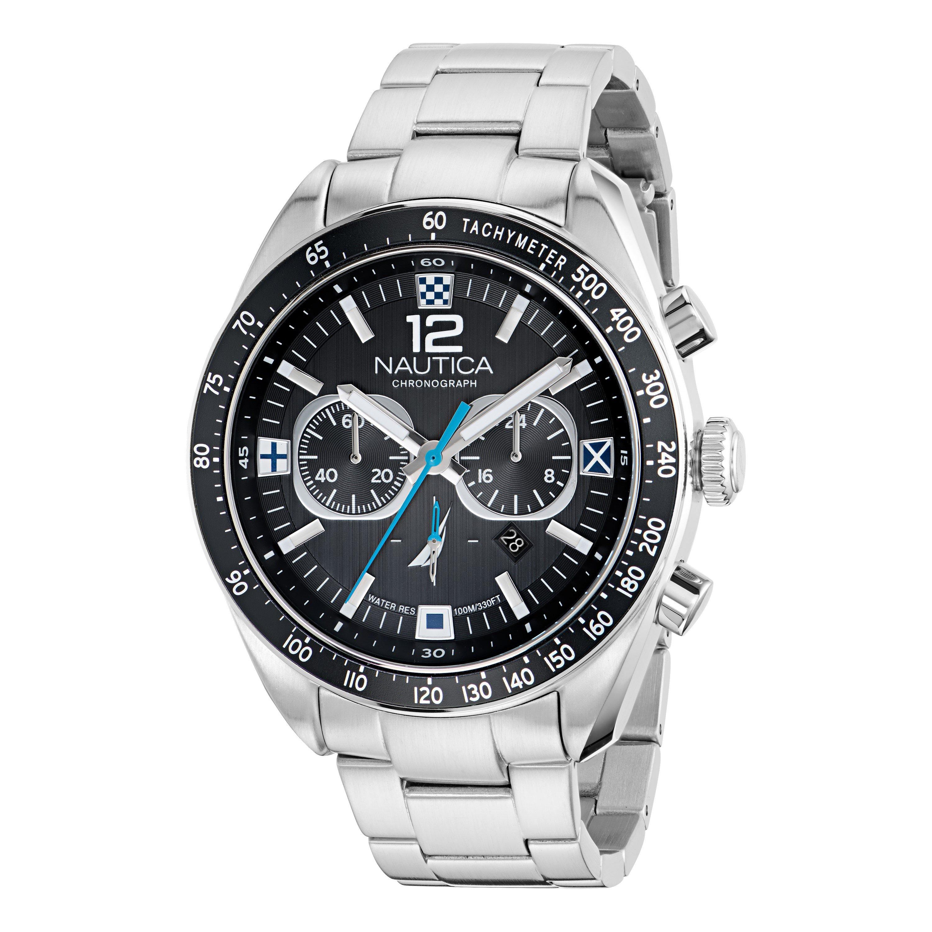 Preto/Prata - Nautica - Nautica Kedge Watch Sn72 - 5