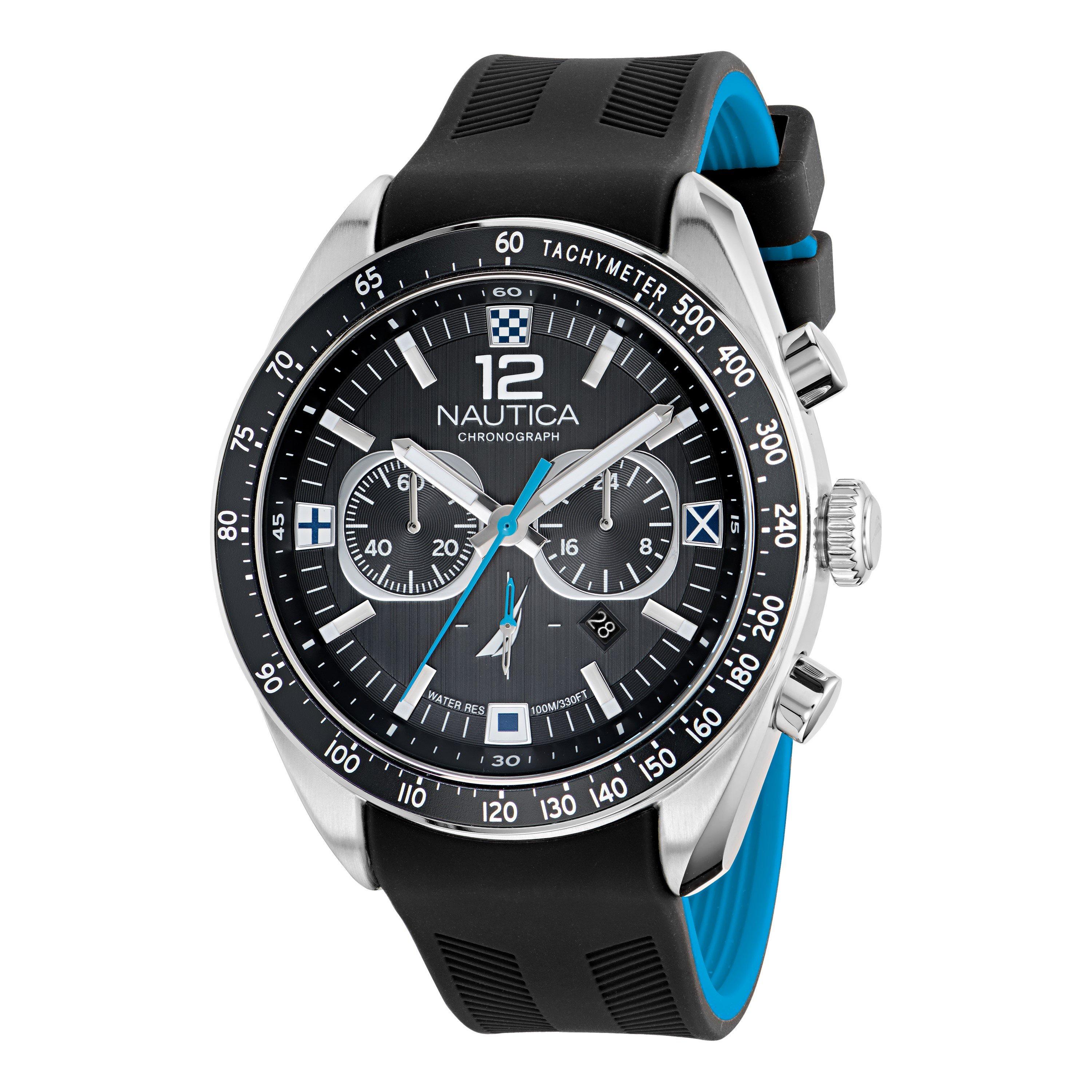 Preto/Prata - Nautica - Nautica Kedge Watch Sn72 - 6