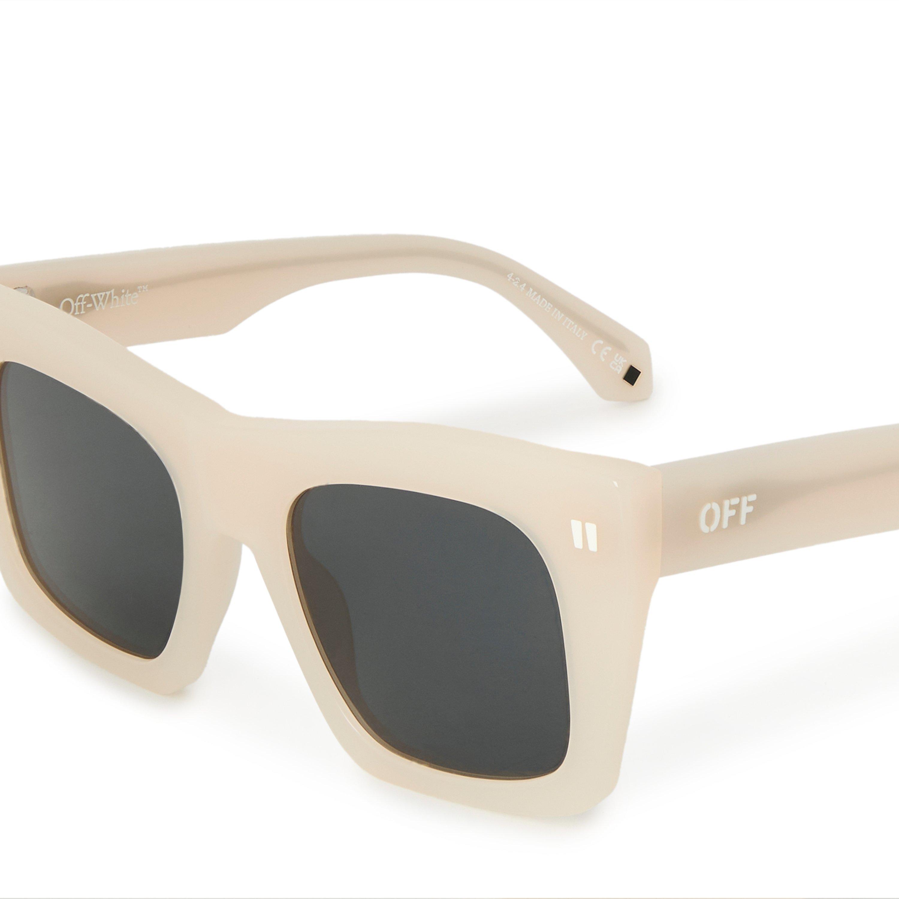 Beige Dark Grey - Off White - Off Selma Sunglasses 99 - 3