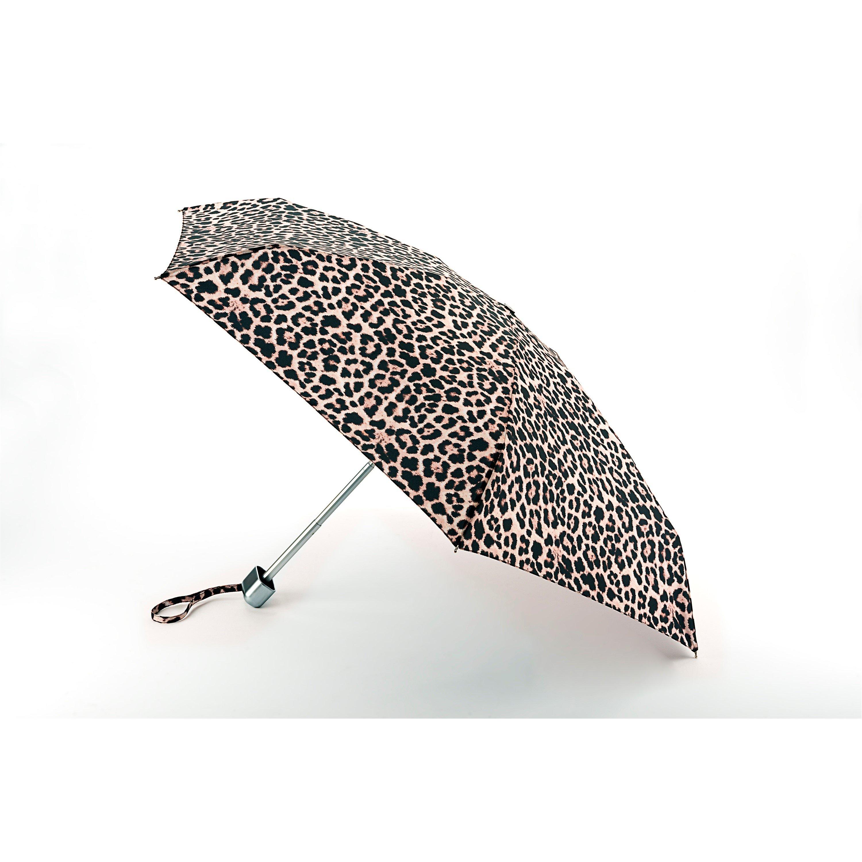Fulton Umbrellas Women's Tiny Umbrella - Claasic Leopard