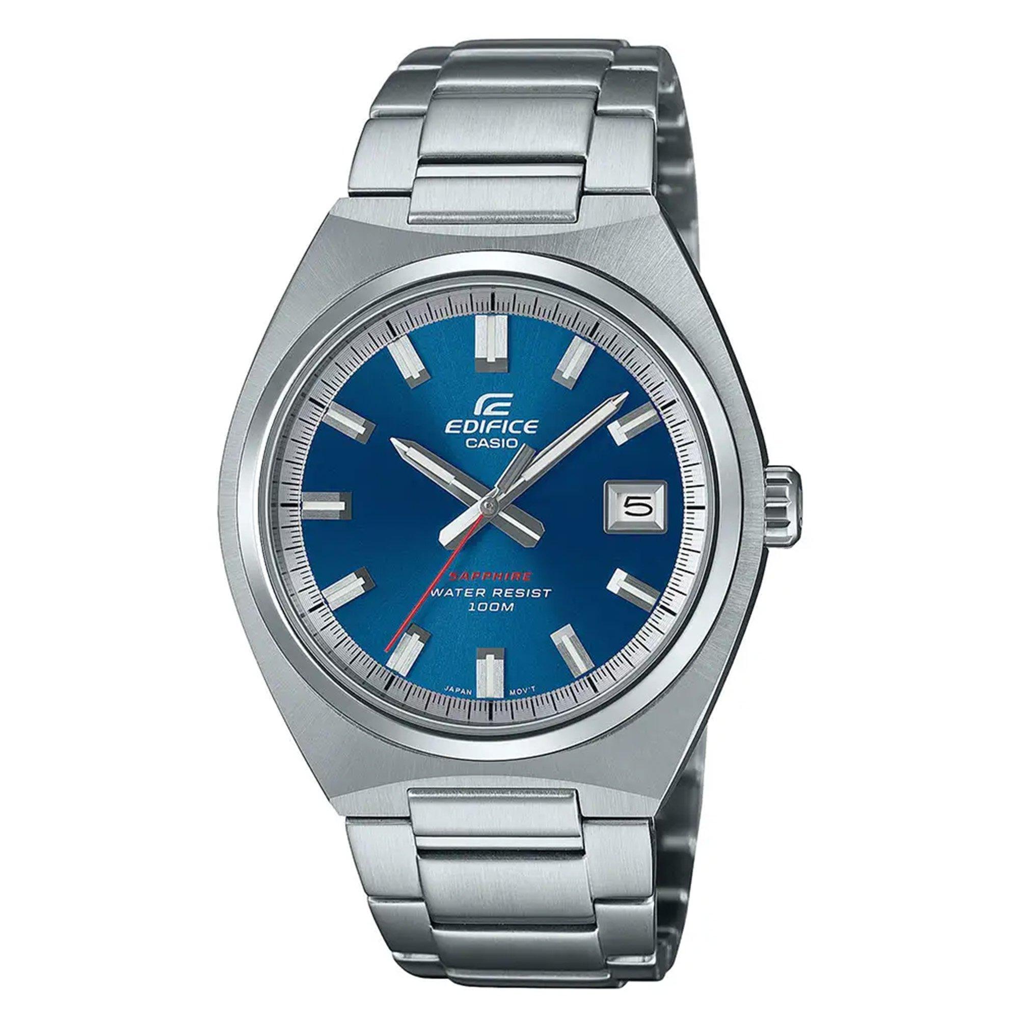 Blue/Silver - Casio - Men's Classic Analogue Quartz Watch