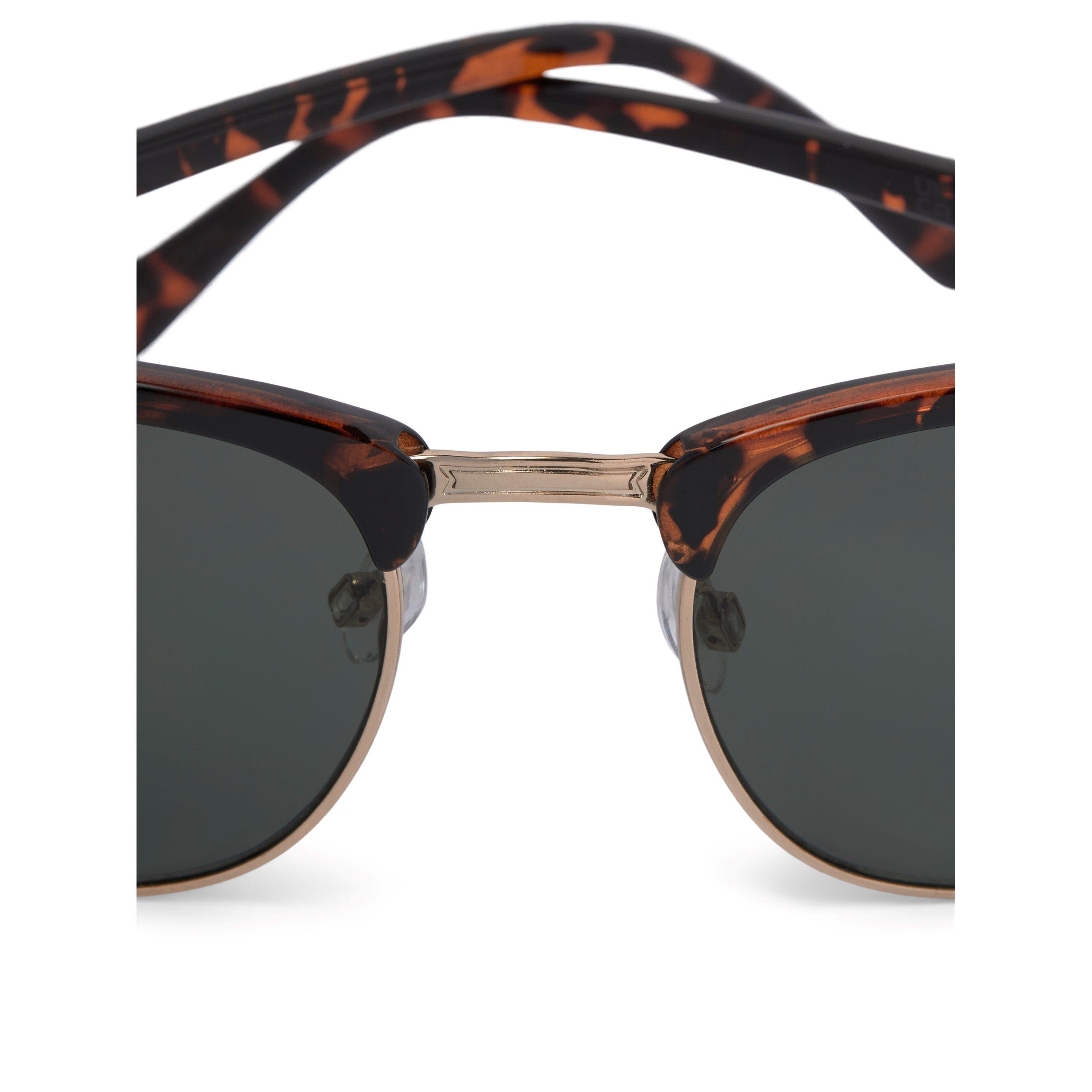 Black Coffee - Jack and Jones - Tortoise Shell Clubmaster Sunglasses - 3