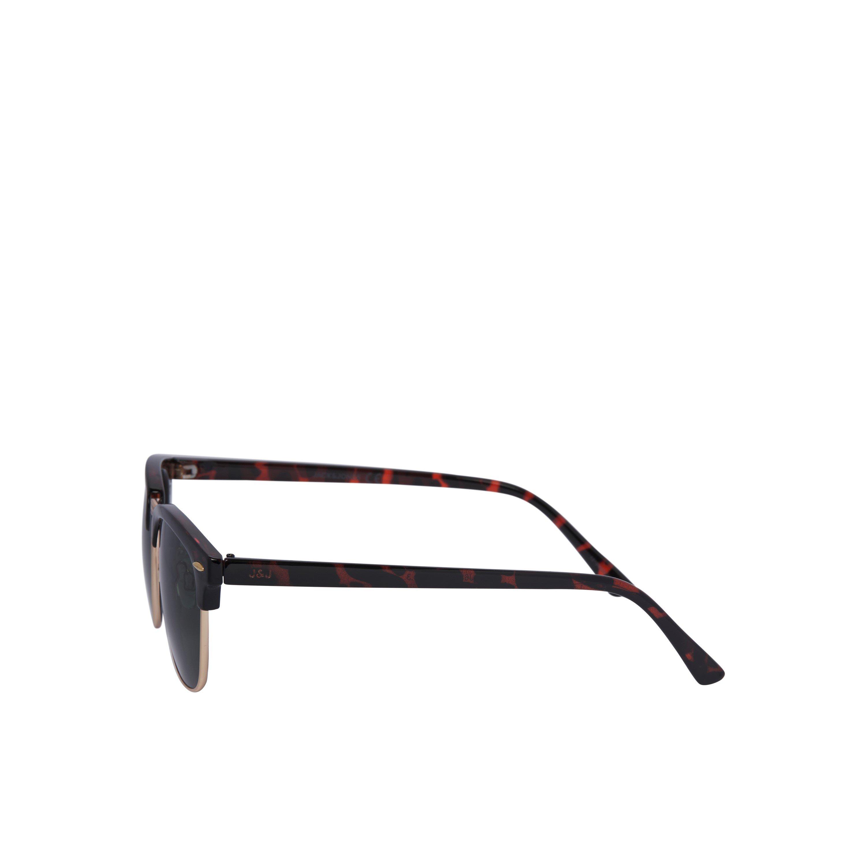Black Coffee - Jack and Jones - Tortoise Shell Clubmaster Sunglasses - 4