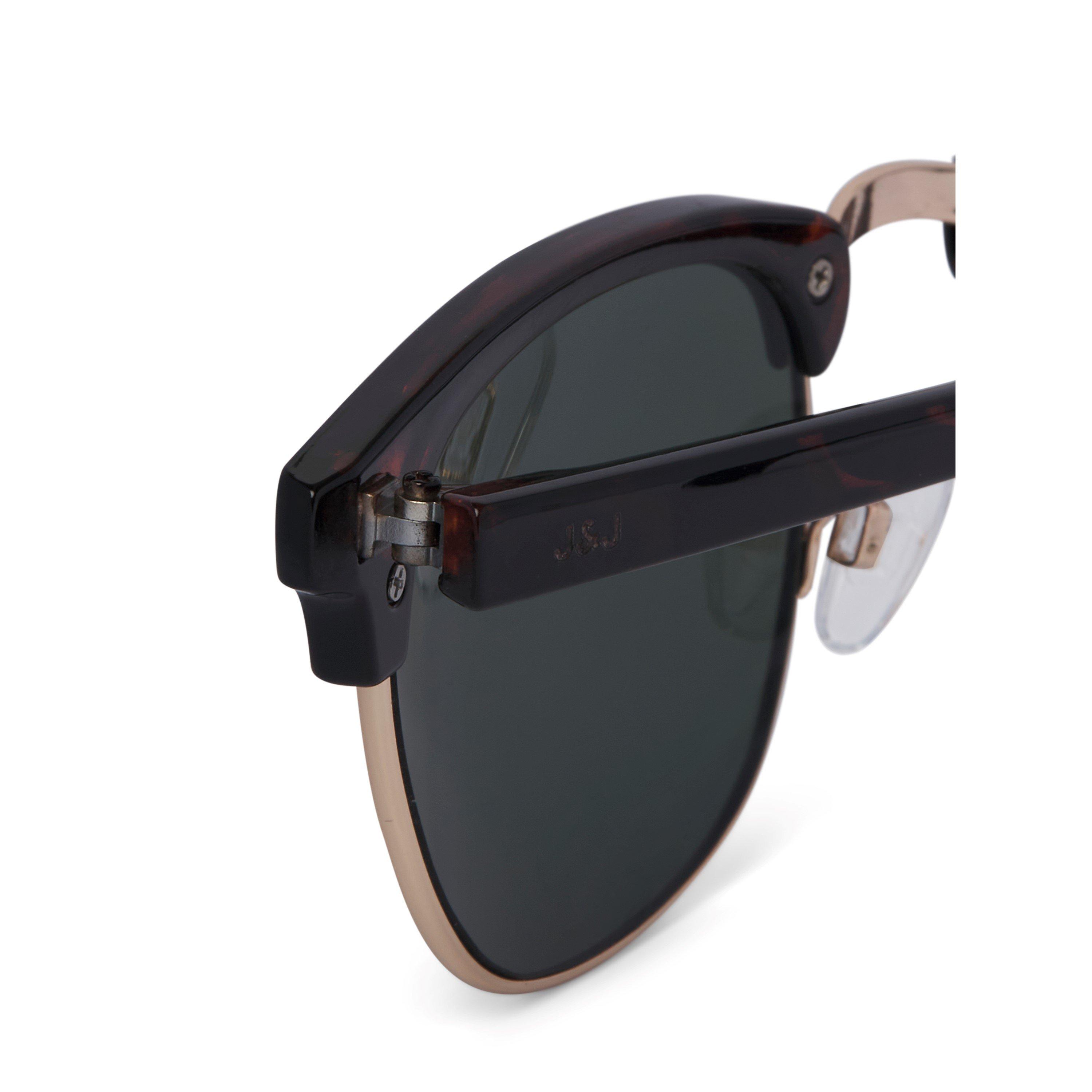 Black Coffee - Jack and Jones - Tortoise Shell Clubmaster Sunglasses - 6