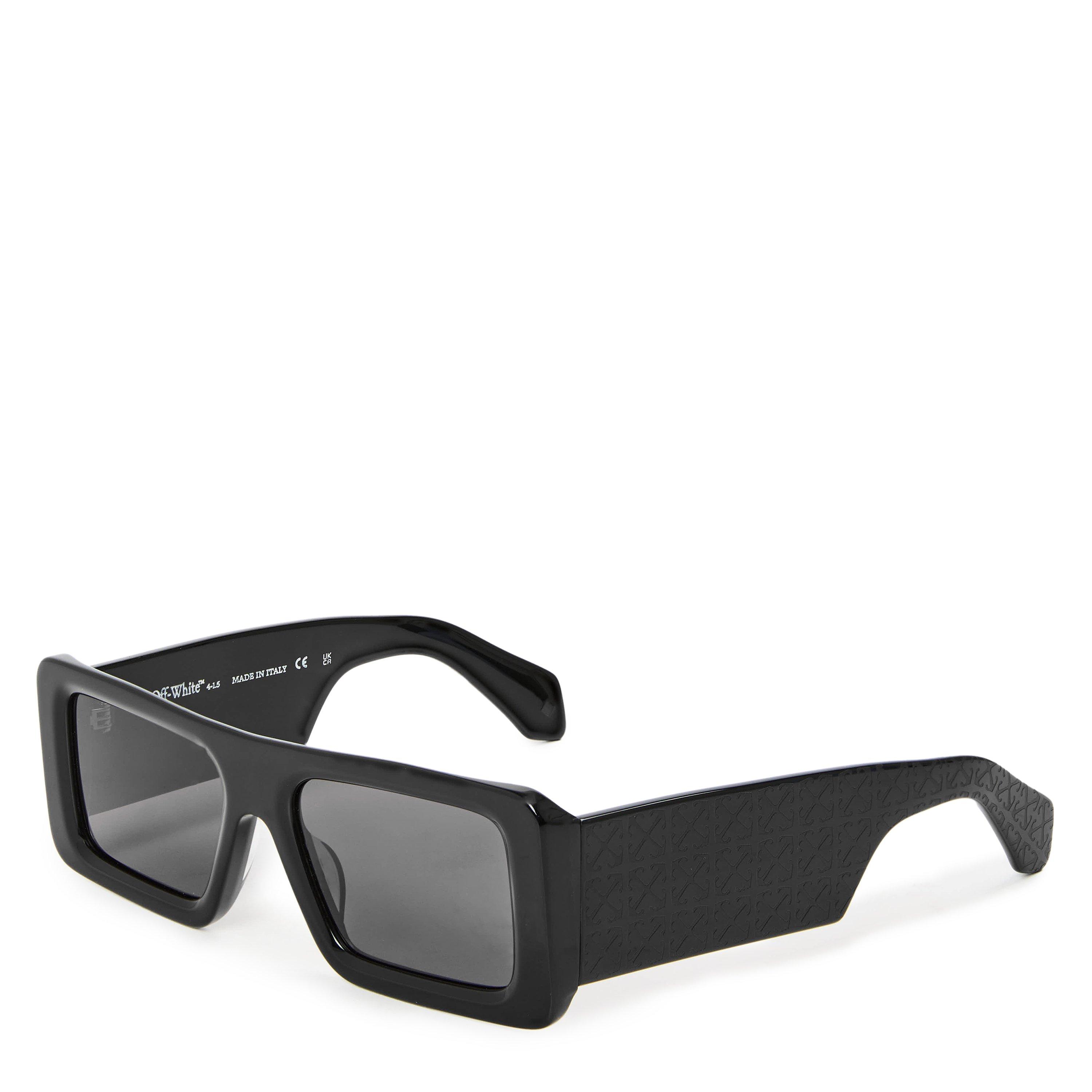 Off White Off Troy Sunglasses 99 - Black Dark Grey