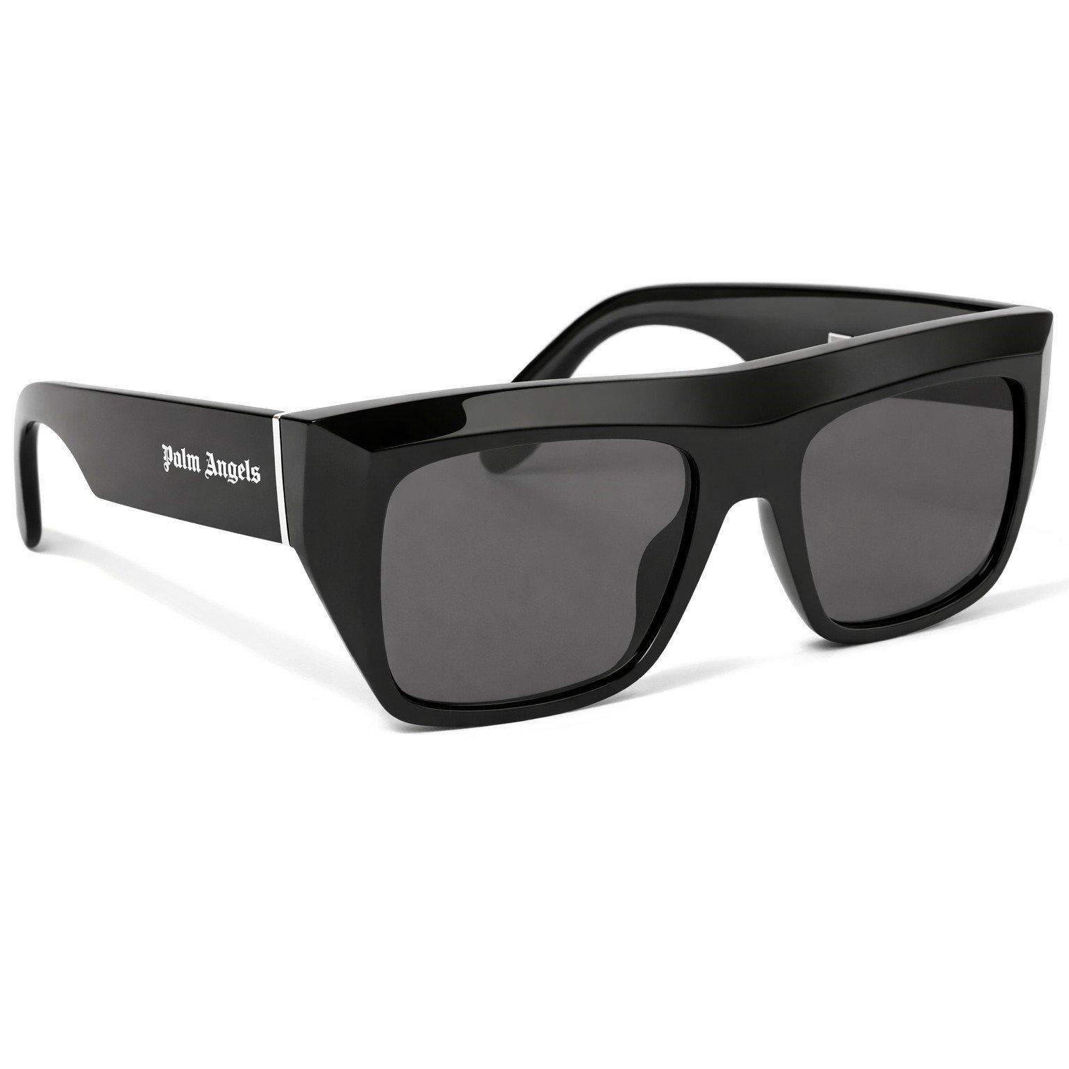 Black Dark Grey - Palm Angels - Men's Niland Rectangle Sunglasses - 1