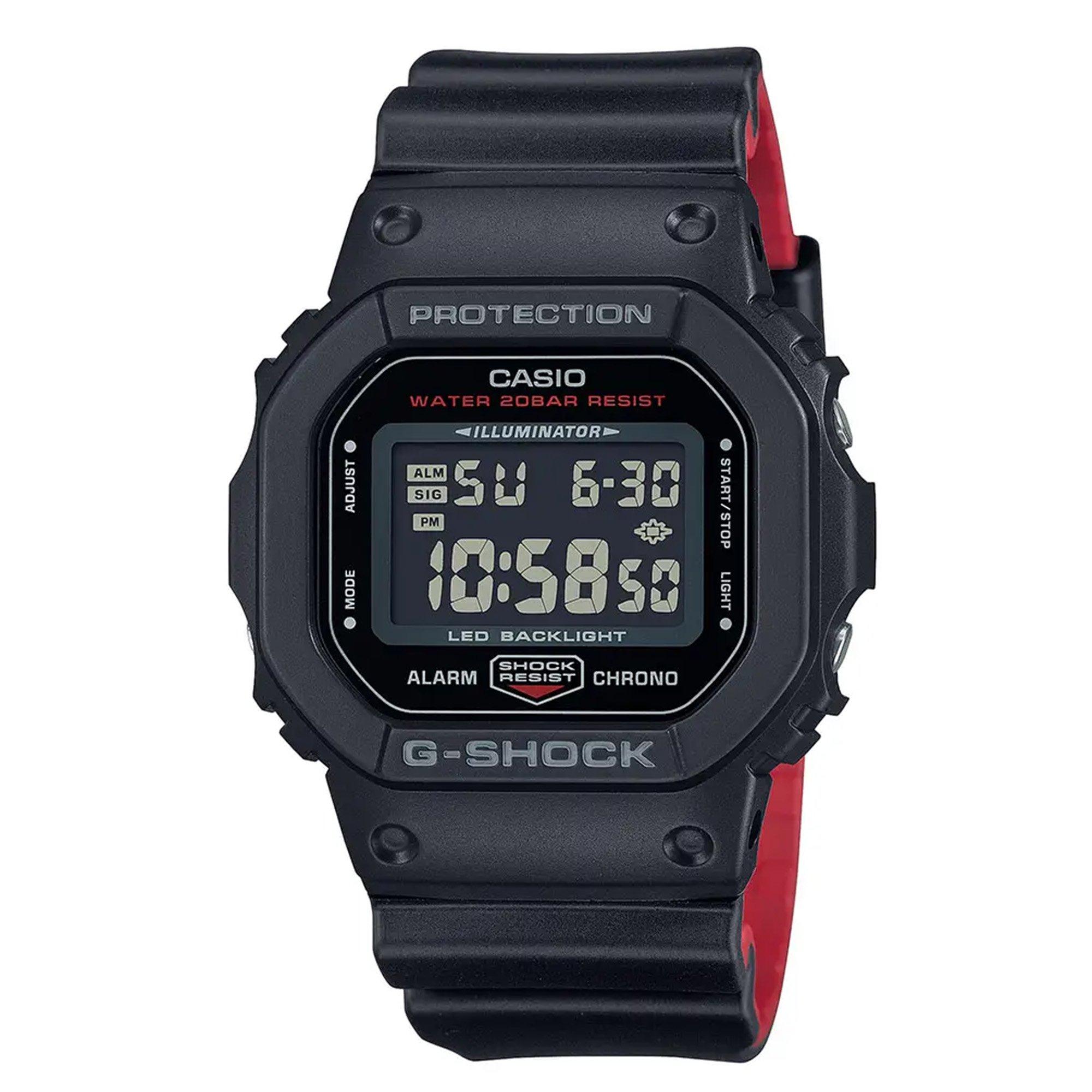 Black - G Shock - DW-5600UHR-1ER Digital - 1