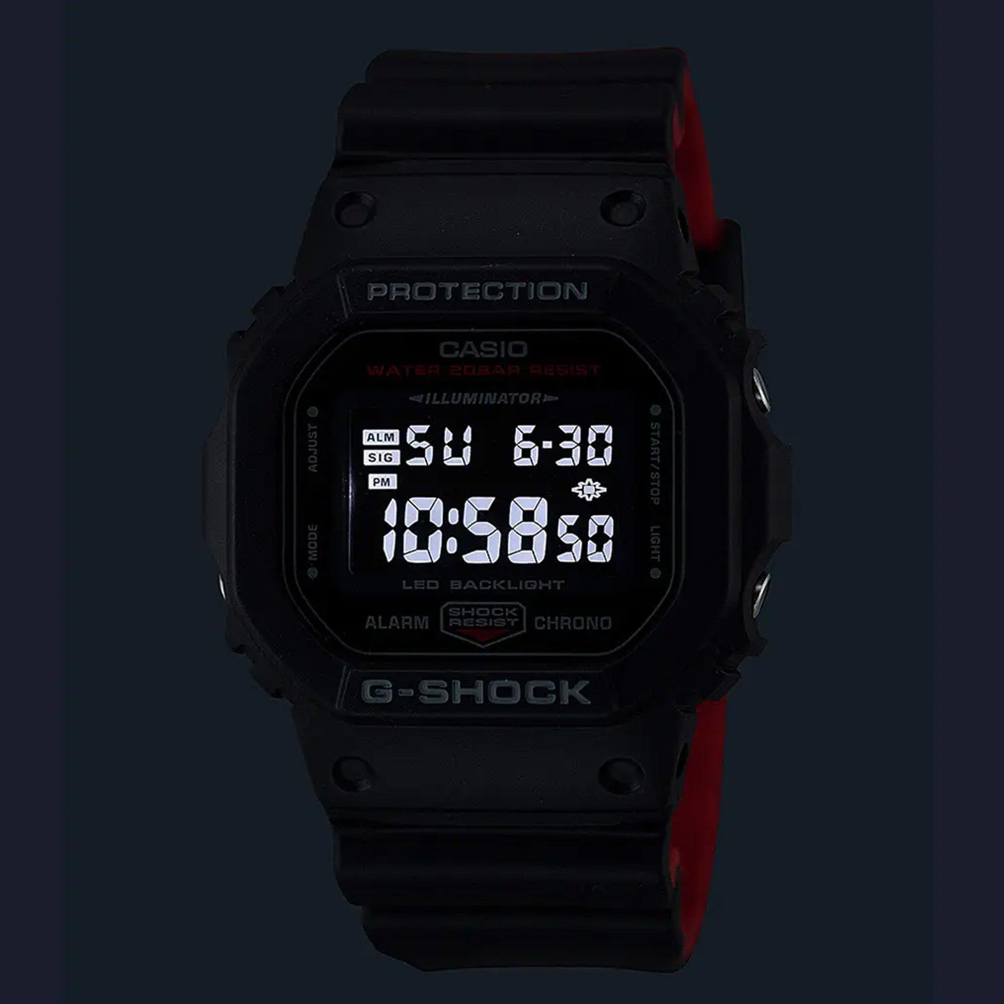Black - G Shock - DW-5600UHR-1ER Digital - 2