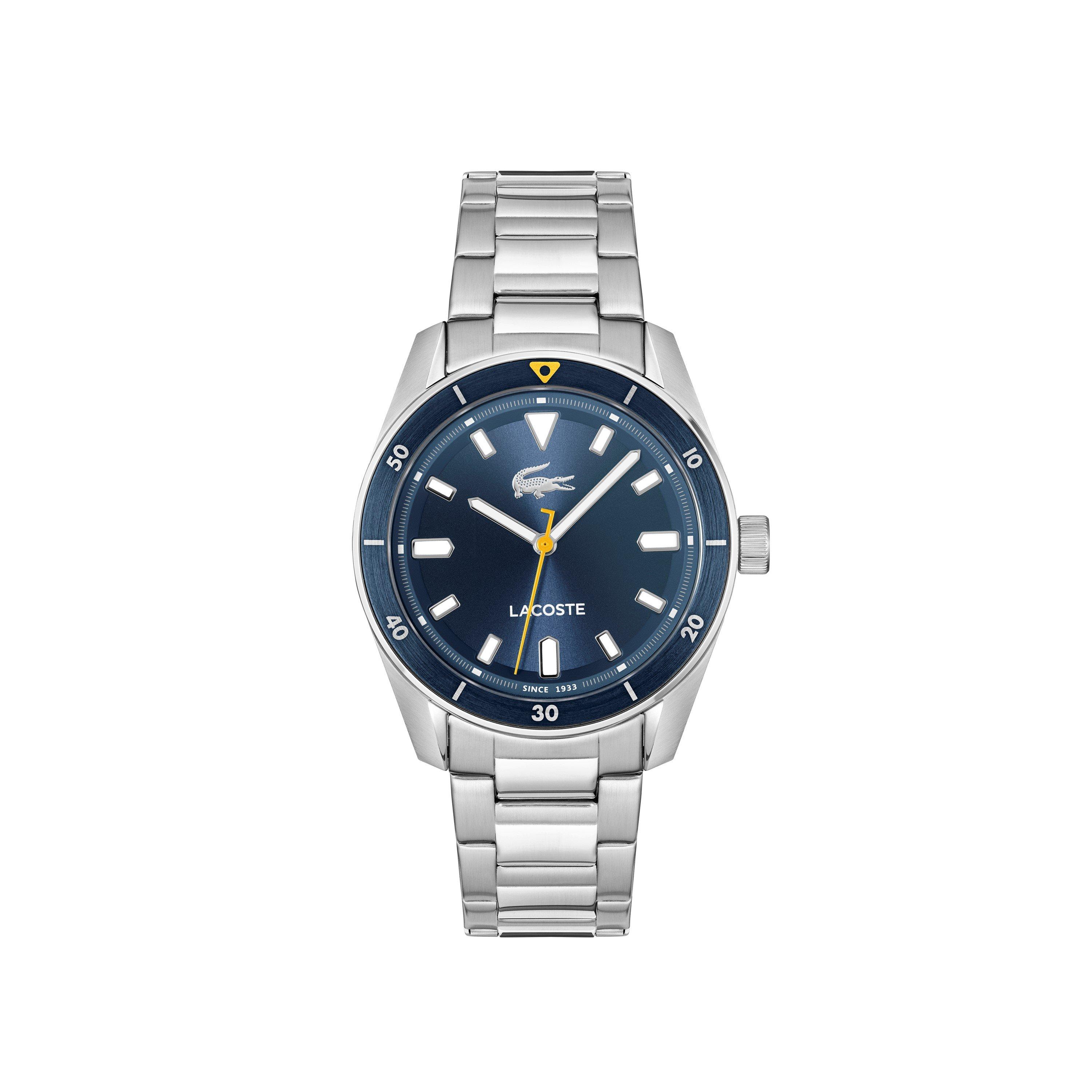 Blue/Steel - Lacoste - Watches Mens Boston 39mm 3 Hands Watch - 1