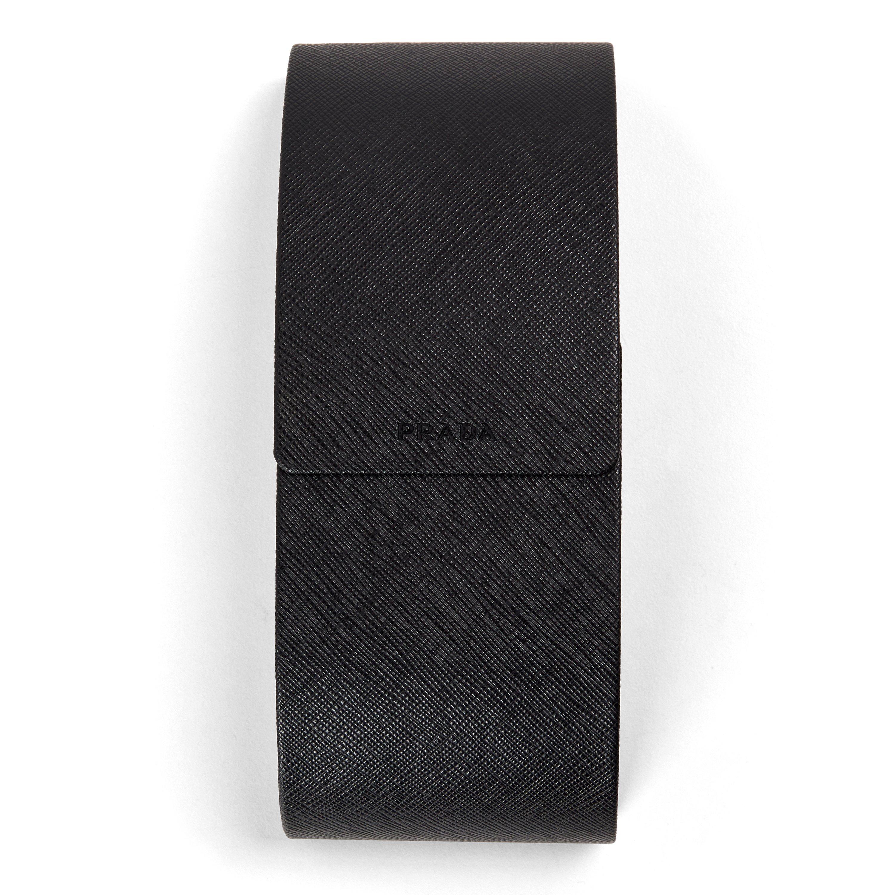 Cigar/Bordeaux - Prada - Women's 0PR D04SU Oversized Sunglasses - 4