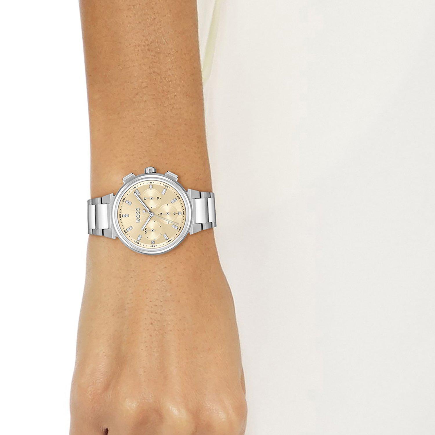 Gold - Boss - One Stainless Steel Bracelet Watch - 4