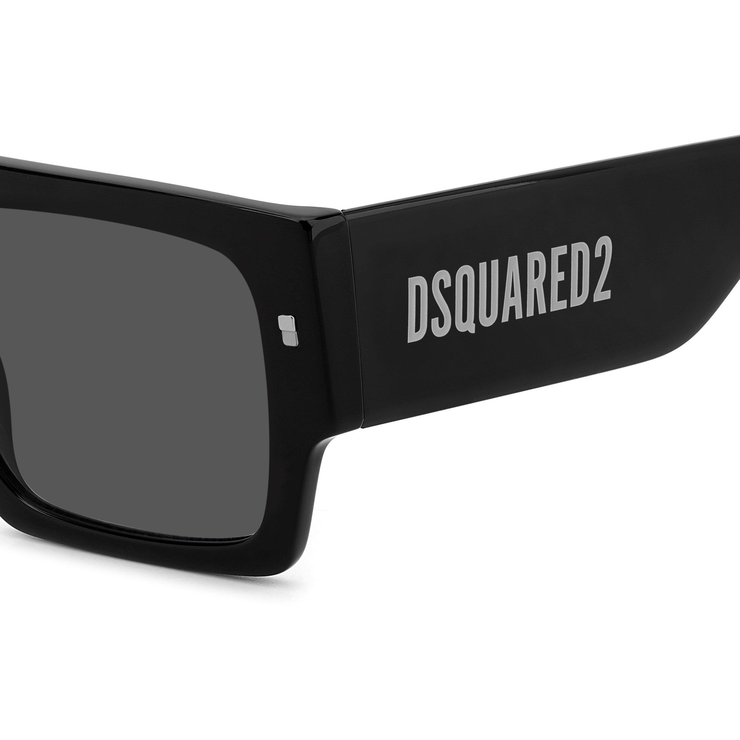 Black - DSquared2 - Men's Square Sunglasses - 4
