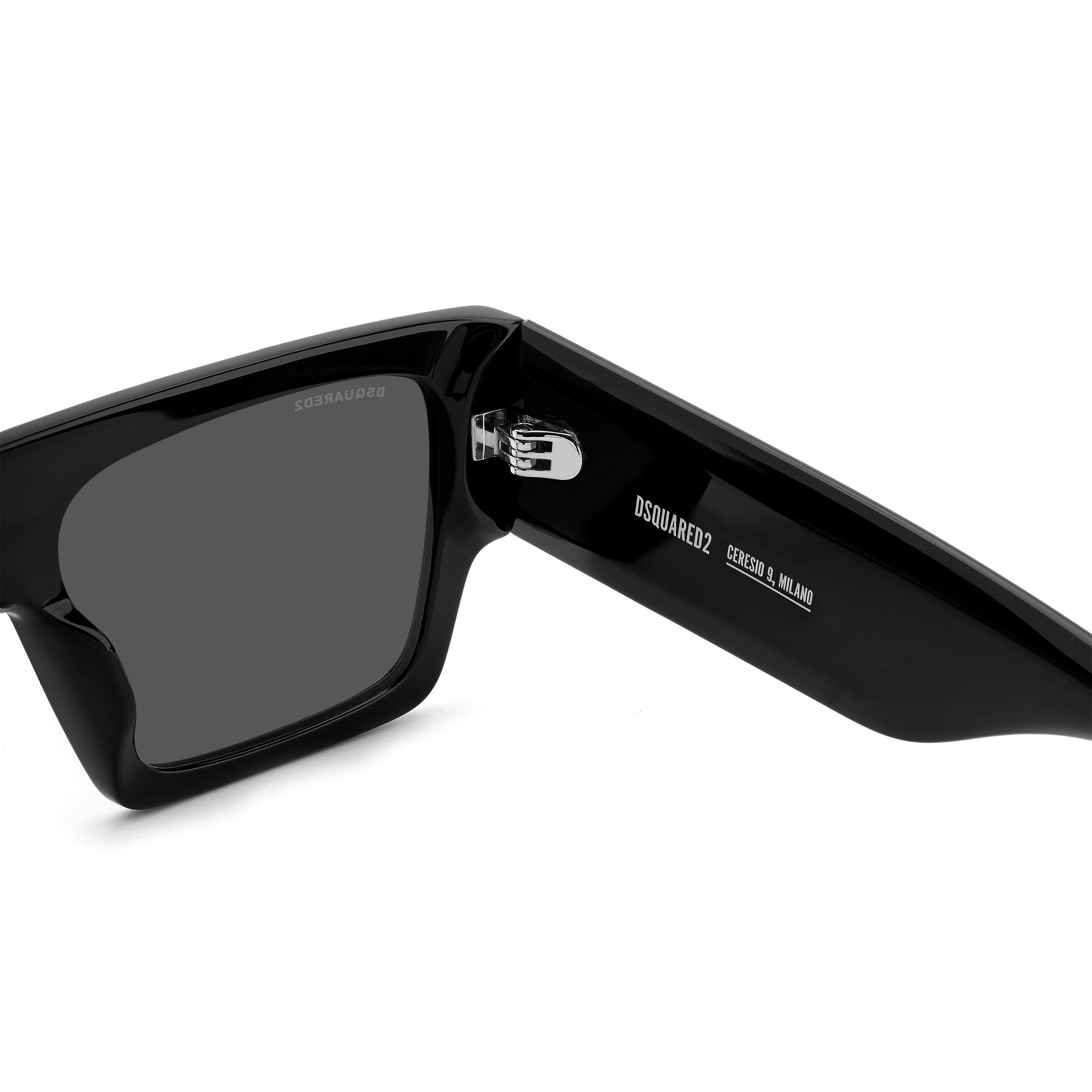 Black - DSquared2 - Men's Square Sunglasses - 6