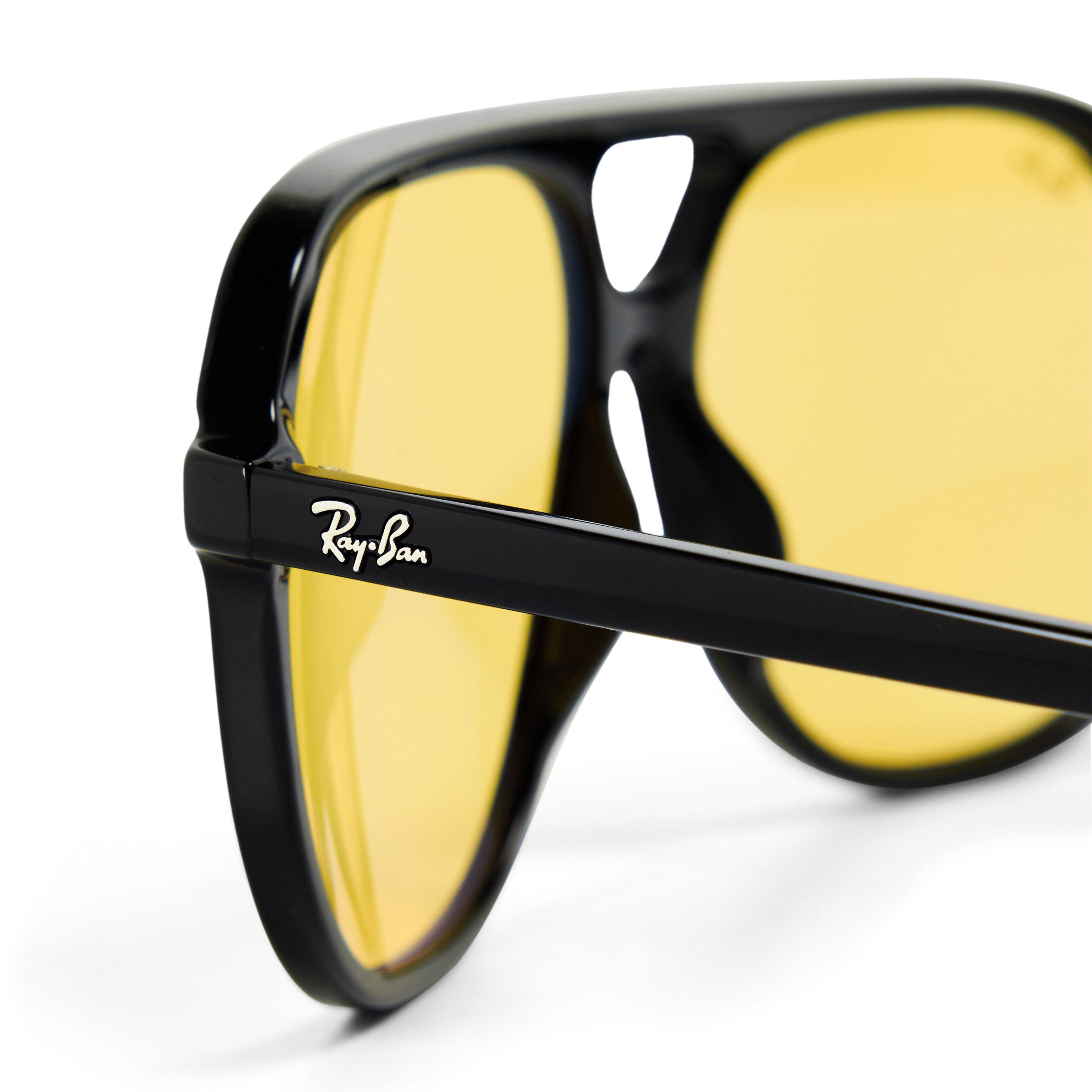 Black Yellow - Ray-Ban - Women's Bill Round Sunglasses - 3