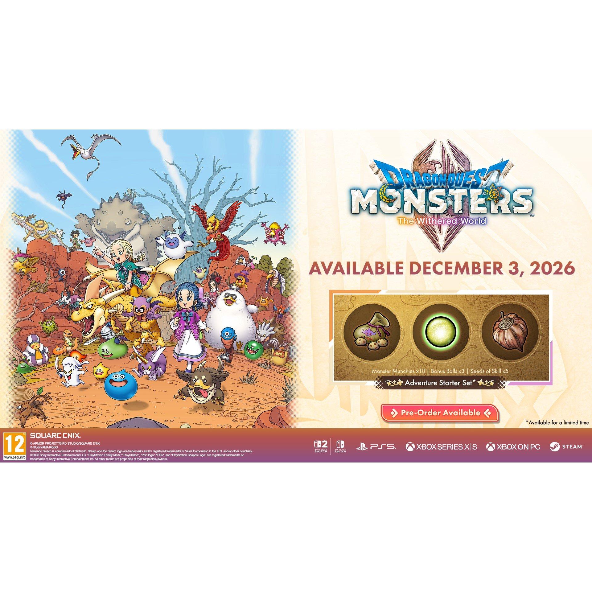 Square Enix | DRAGON QUEST MONSTERS: The Withered World NS2